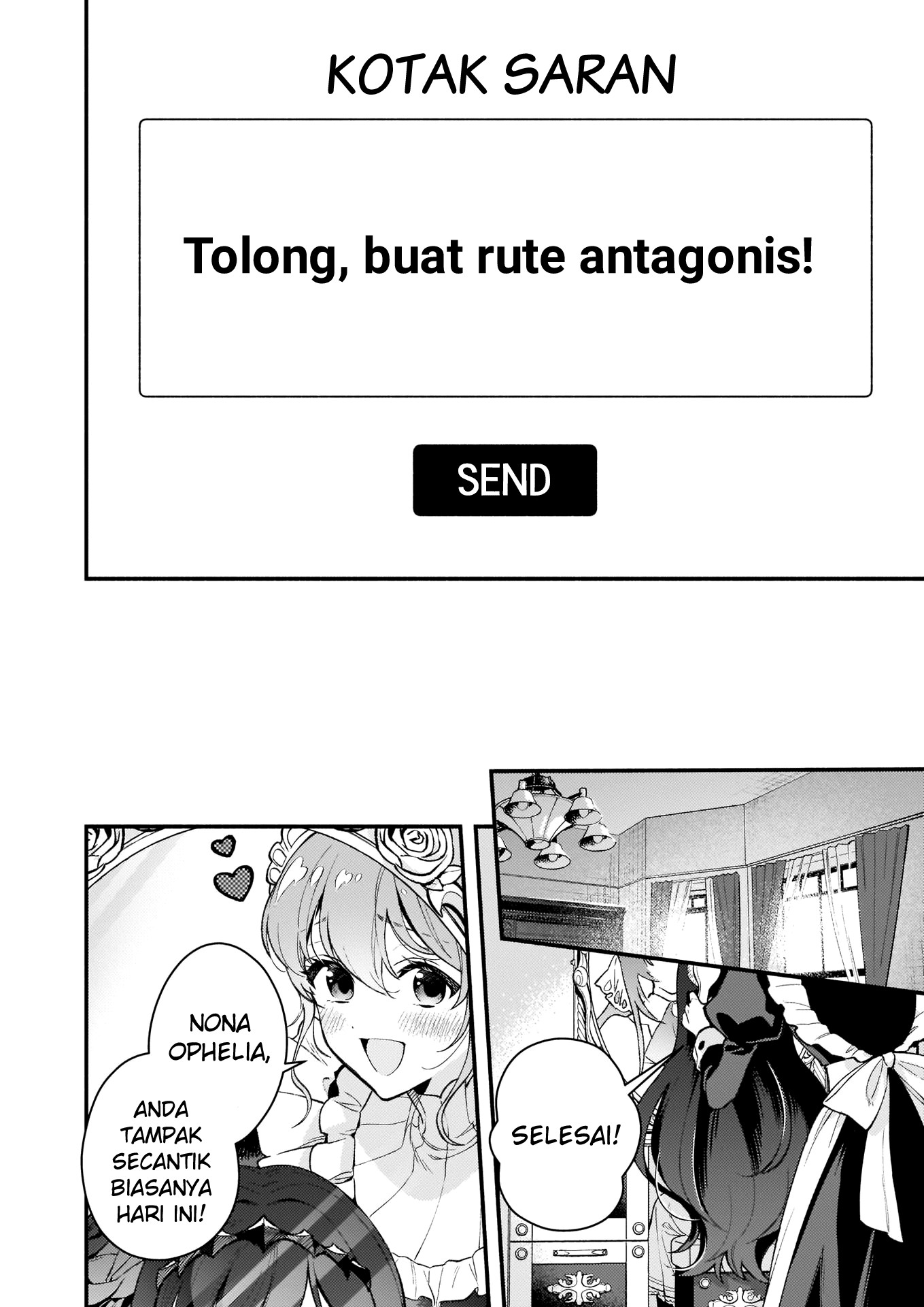 Akuyaku Reijou Route ga Nai nante, Dare ga Itta no? Chapter 1 - halaman 11