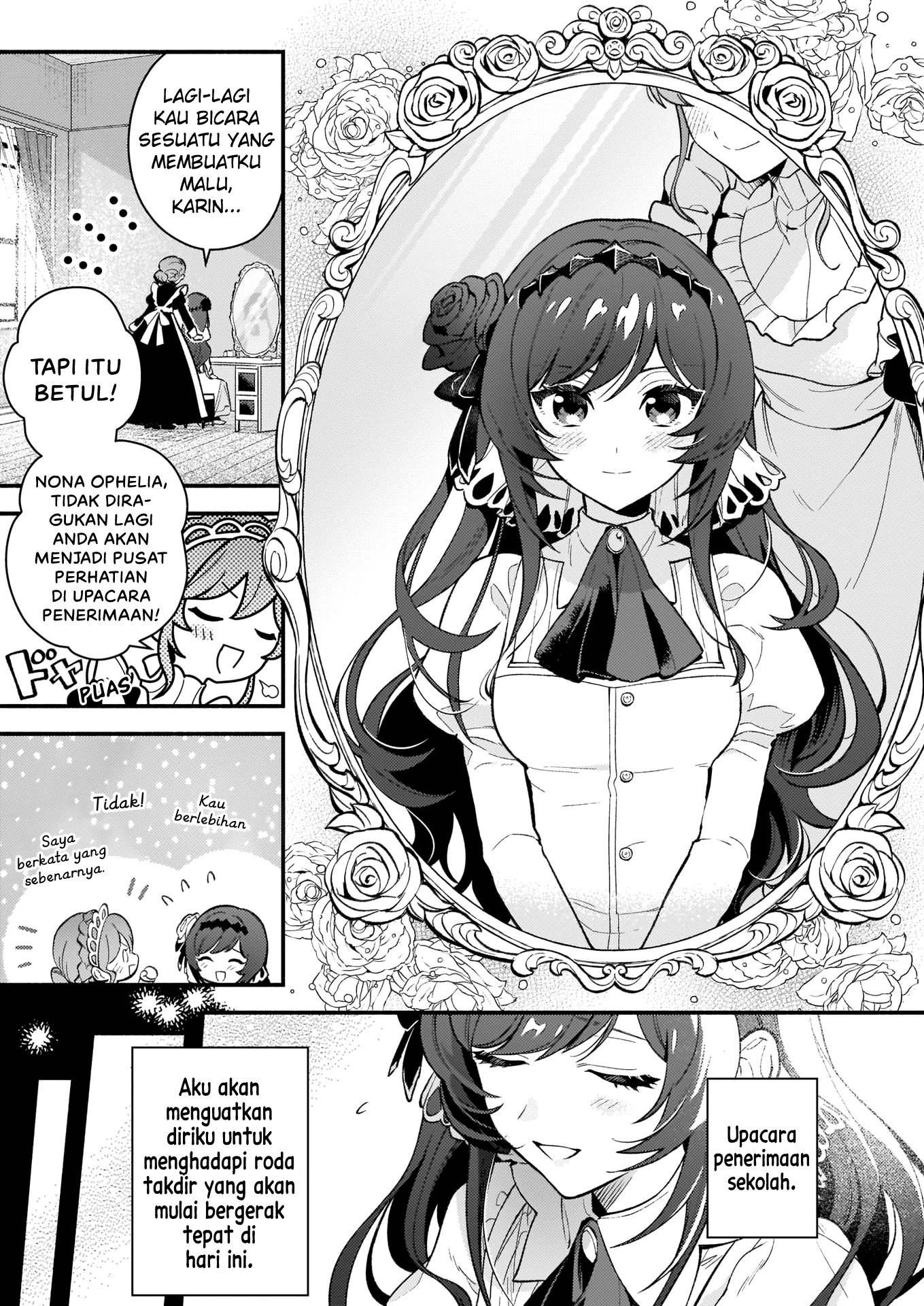 Akuyaku Reijou Route ga Nai nante, Dare ga Itta no? Chapter 1 - halaman 12
