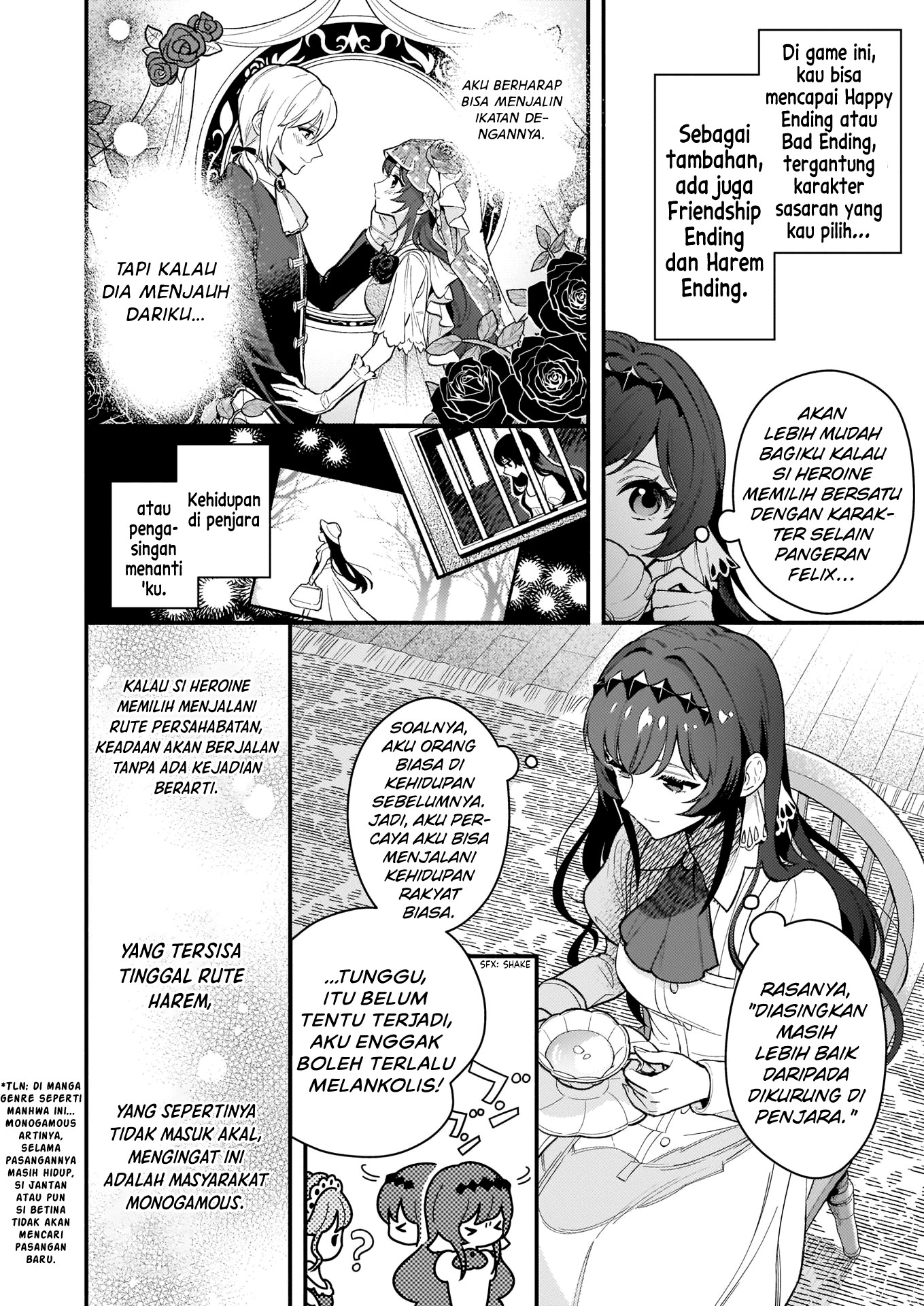 Akuyaku Reijou Route ga Nai nante, Dare ga Itta no? Chapter 1 - halaman 19