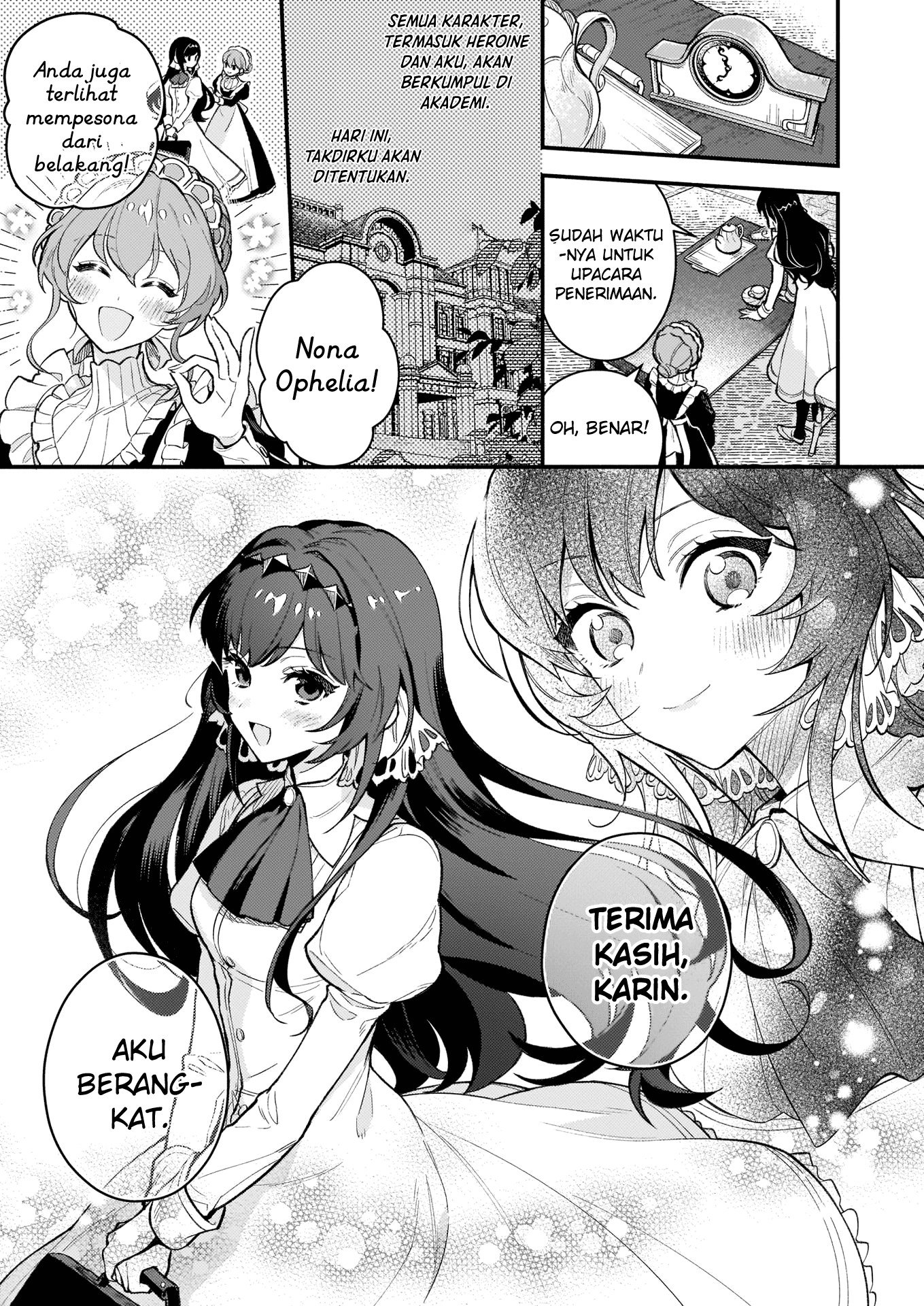 Akuyaku Reijou Route ga Nai nante, Dare ga Itta no? Chapter 1 - halaman 22
