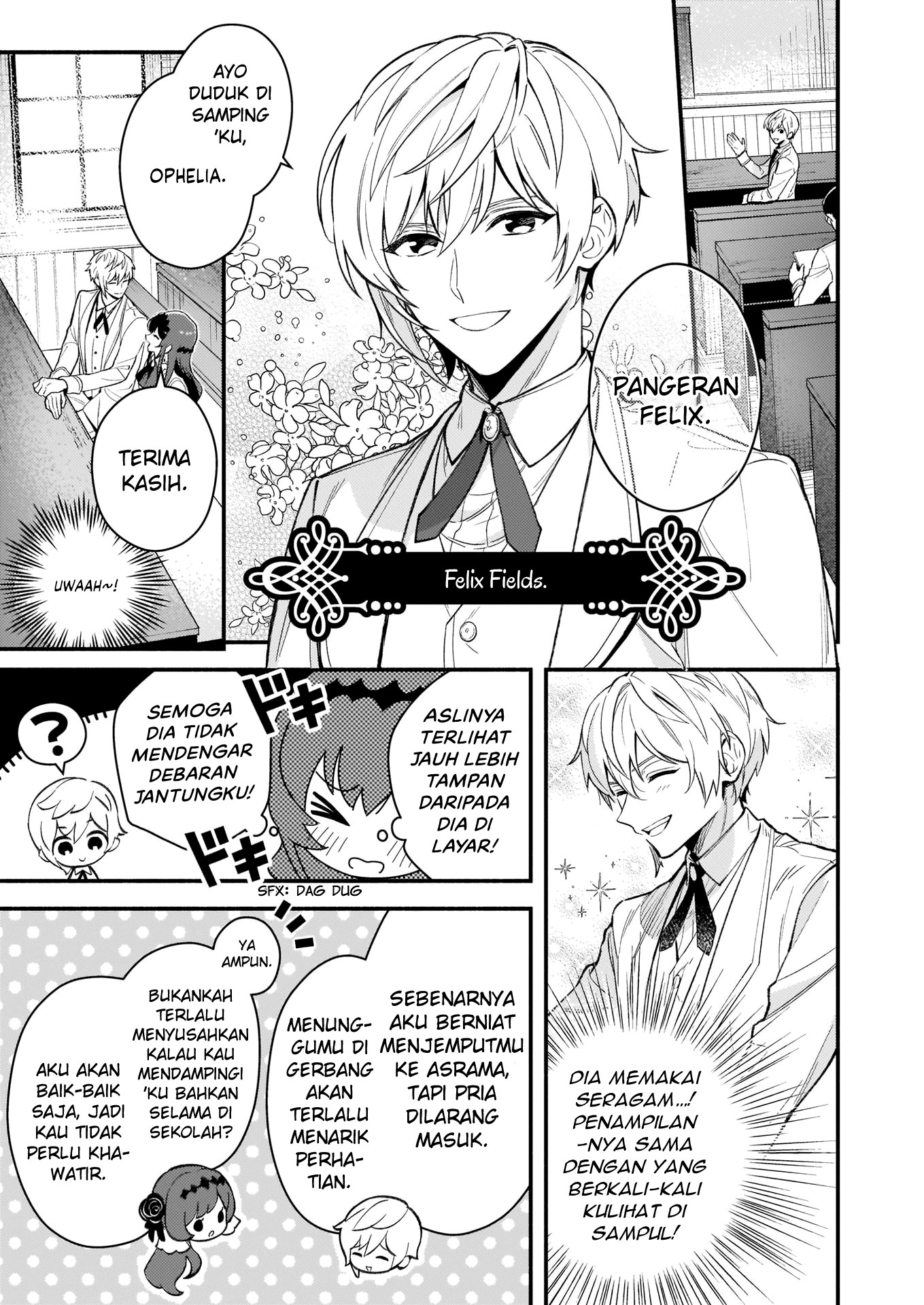 Akuyaku Reijou Route ga Nai nante, Dare ga Itta no? Chapter 1 - halaman 24