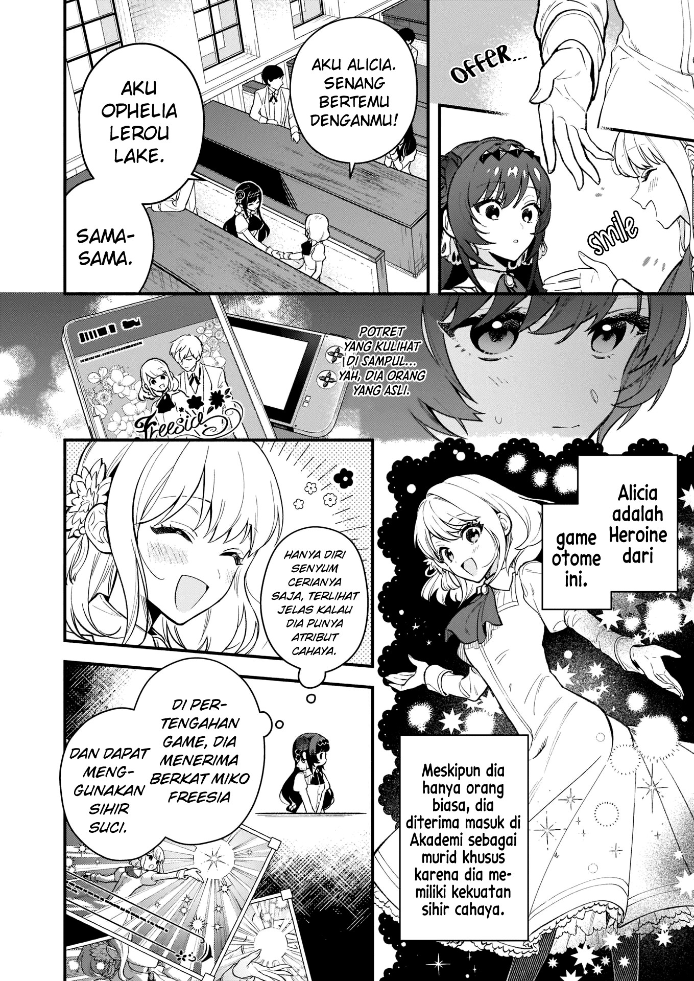 Akuyaku Reijou Route ga Nai nante, Dare ga Itta no? Chapter 1 - halaman 29