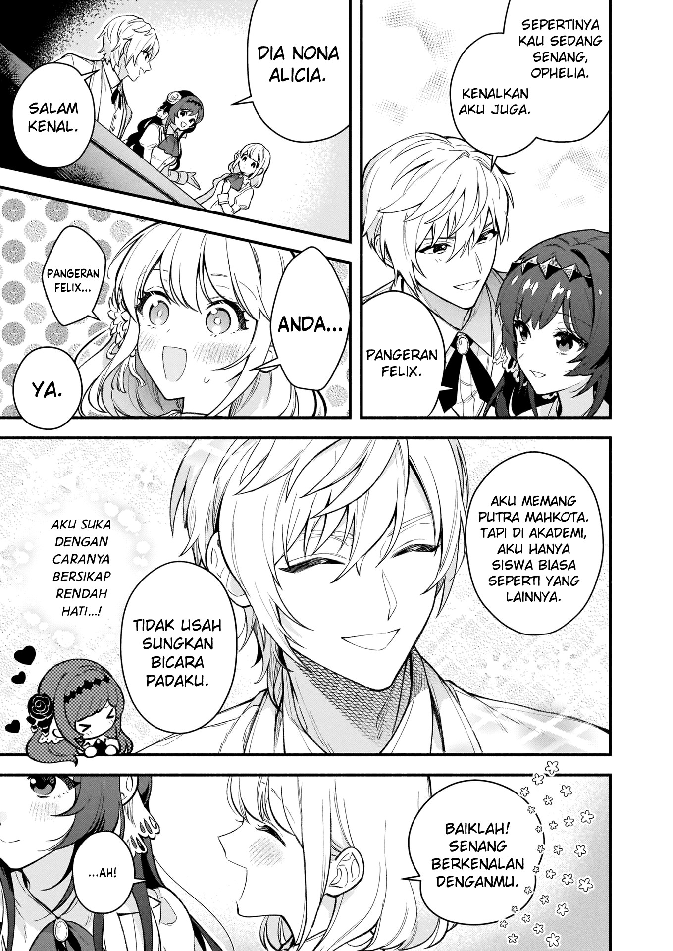 Akuyaku Reijou Route ga Nai nante, Dare ga Itta no? Chapter 1 - halaman 30