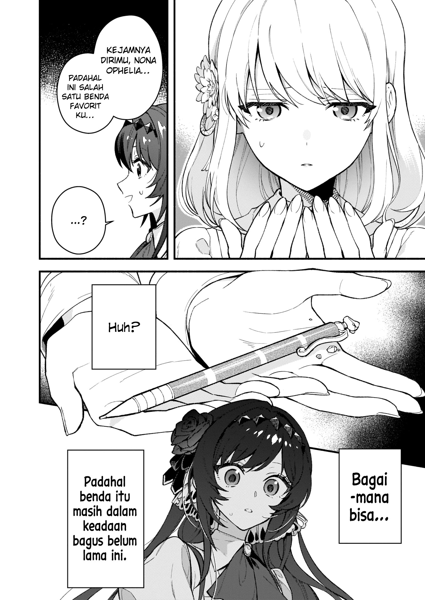 Akuyaku Reijou Route ga Nai nante, Dare ga Itta no? Chapter 1 - halaman 33