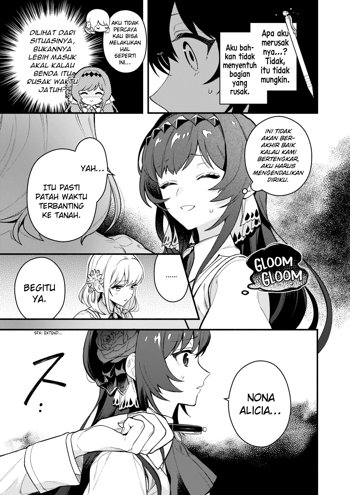 Akuyaku Reijou Route ga Nai nante, Dare ga Itta no? Chapter 1 - halaman 34