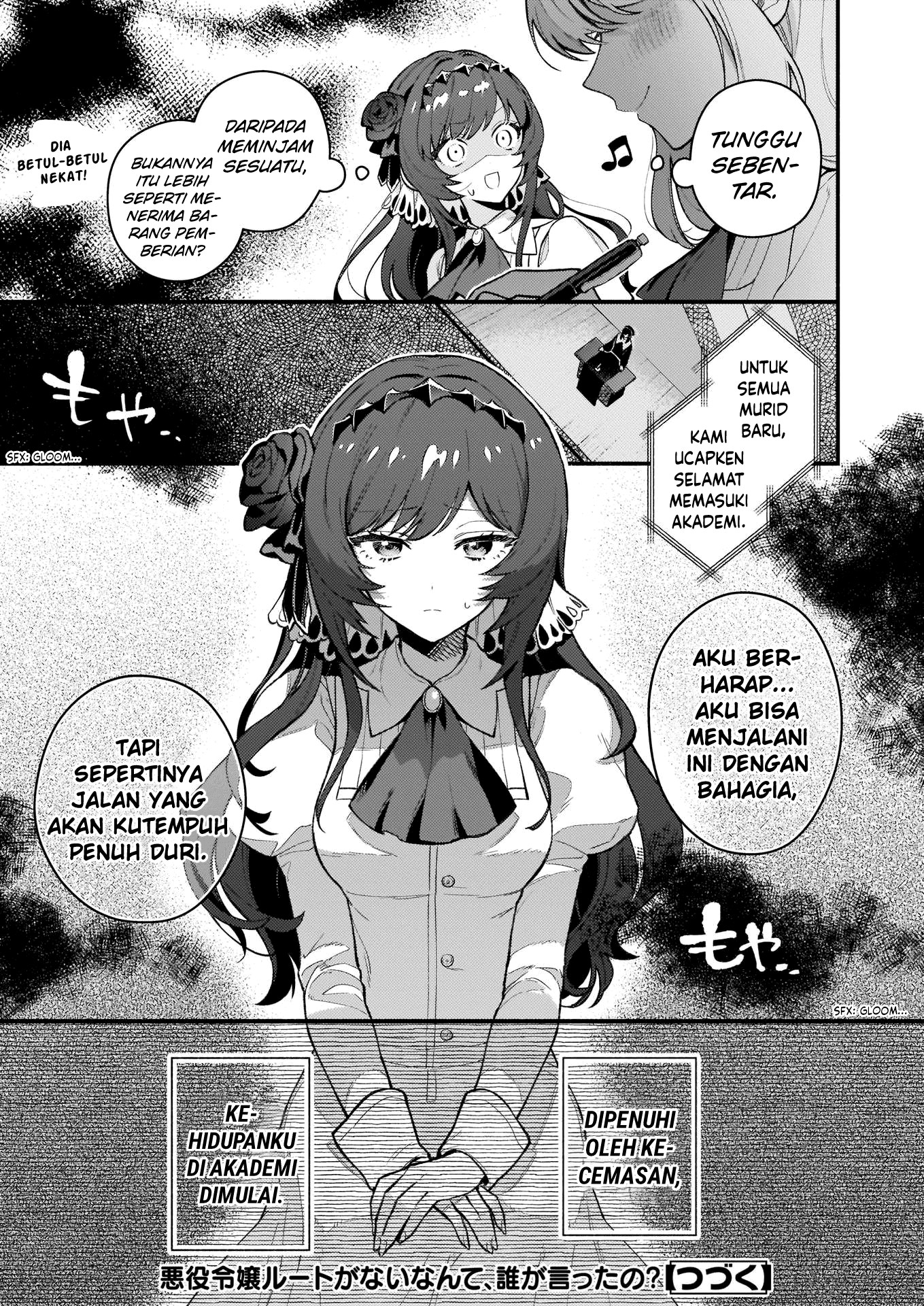Akuyaku Reijou Route ga Nai nante, Dare ga Itta no? Chapter 1 - halaman 36