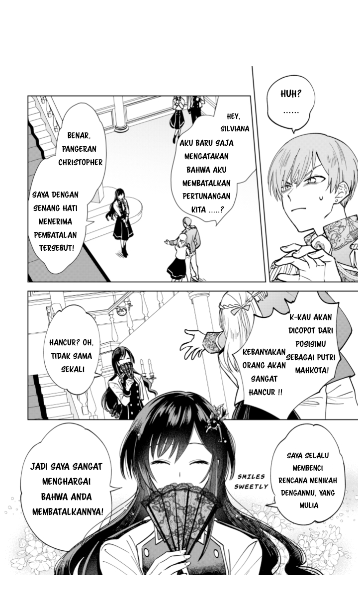 Akuyaku Reijou Slow Life wo Enjoy shitai! Yatto Konyaku Haki sareta noni, Dai-2 Ouji ga Meccha Stalker shite Kurun desu kedo... Chapter 1 - halaman 2