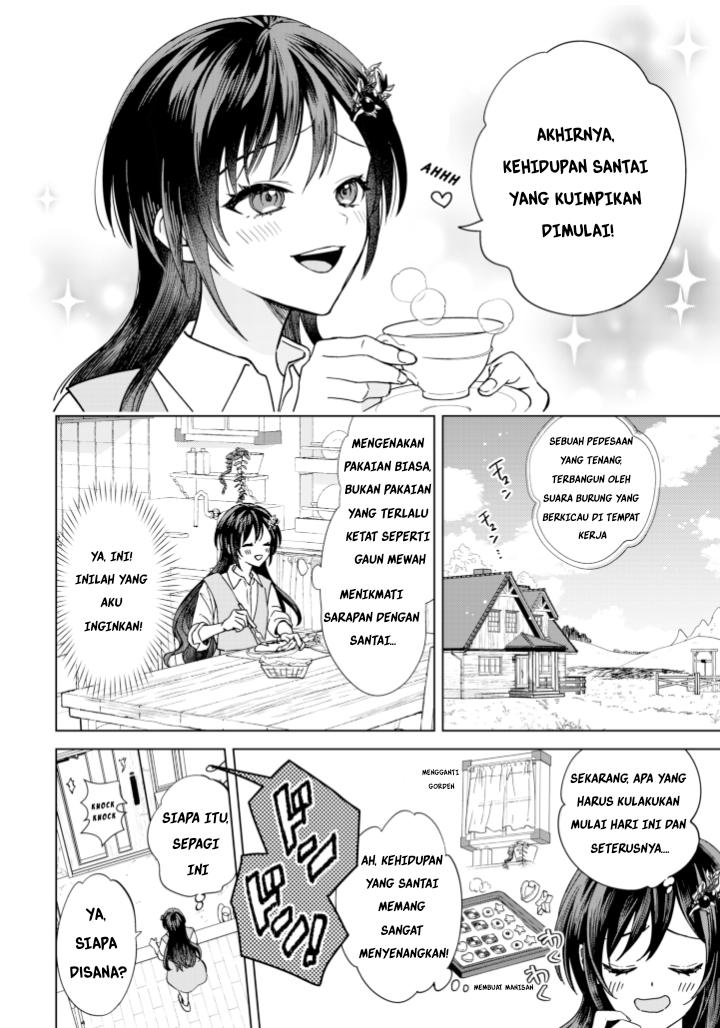 Akuyaku Reijou Slow Life wo Enjoy shitai! Yatto Konyaku Haki sareta noni, Dai-2 Ouji ga Meccha Stalker shite Kurun desu kedo... Chapter 3 - halaman 2