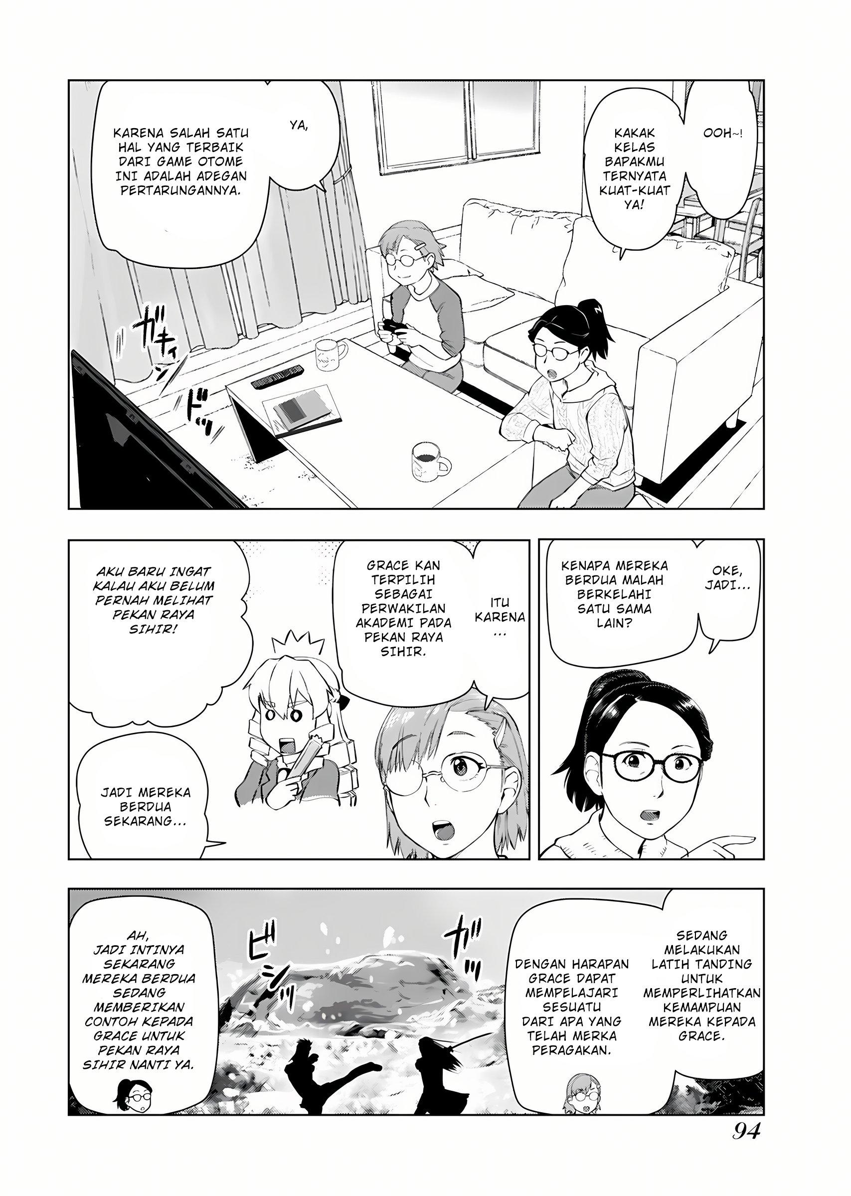 Akuyaku Reijou Tensei Ojisan Chapter 12 - halaman 7