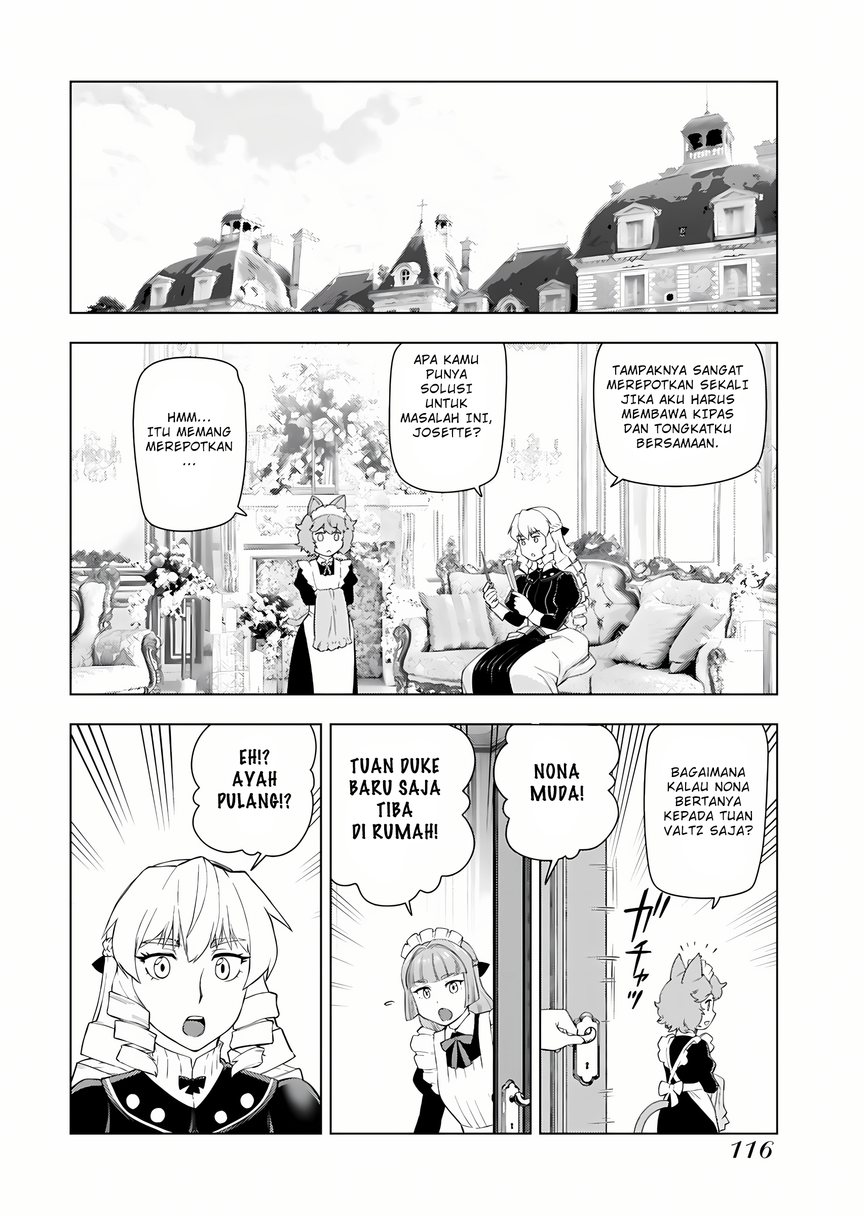 Akuyaku Reijou Tensei Ojisan Chapter 13 - halaman 3