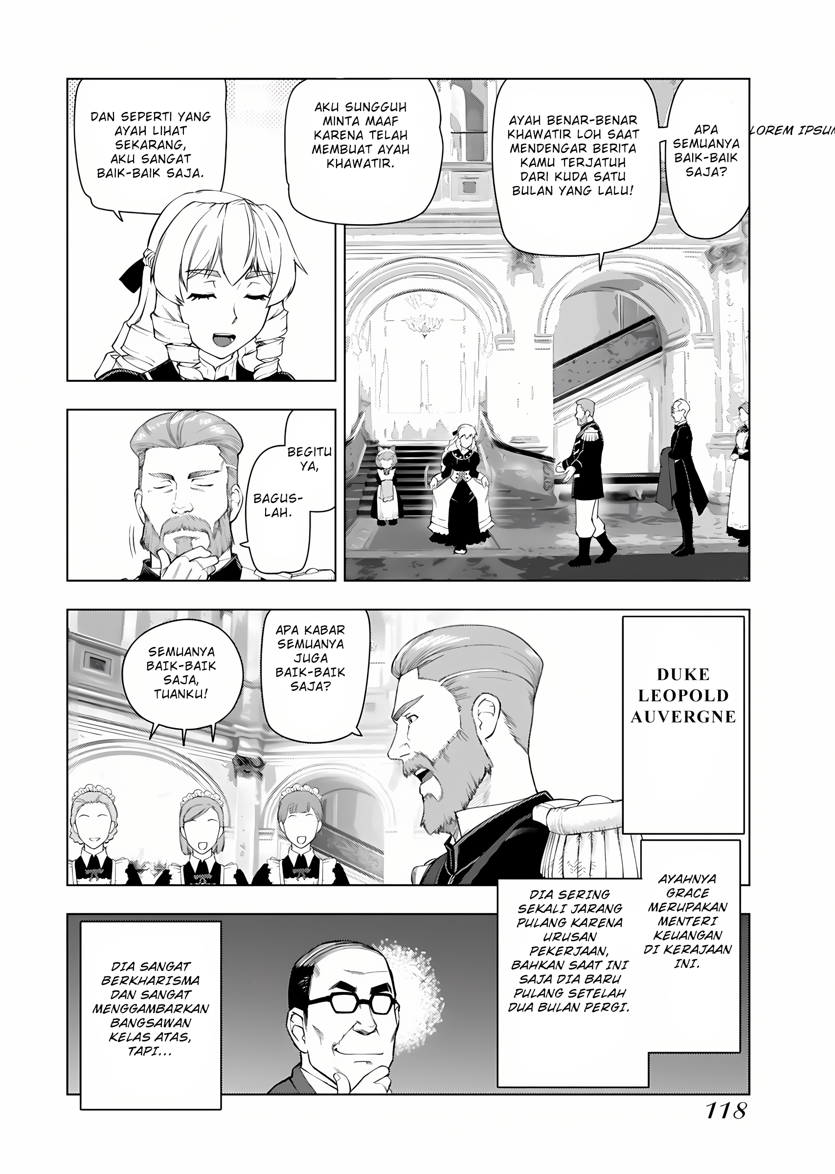 Akuyaku Reijou Tensei Ojisan Chapter 13 - halaman 5