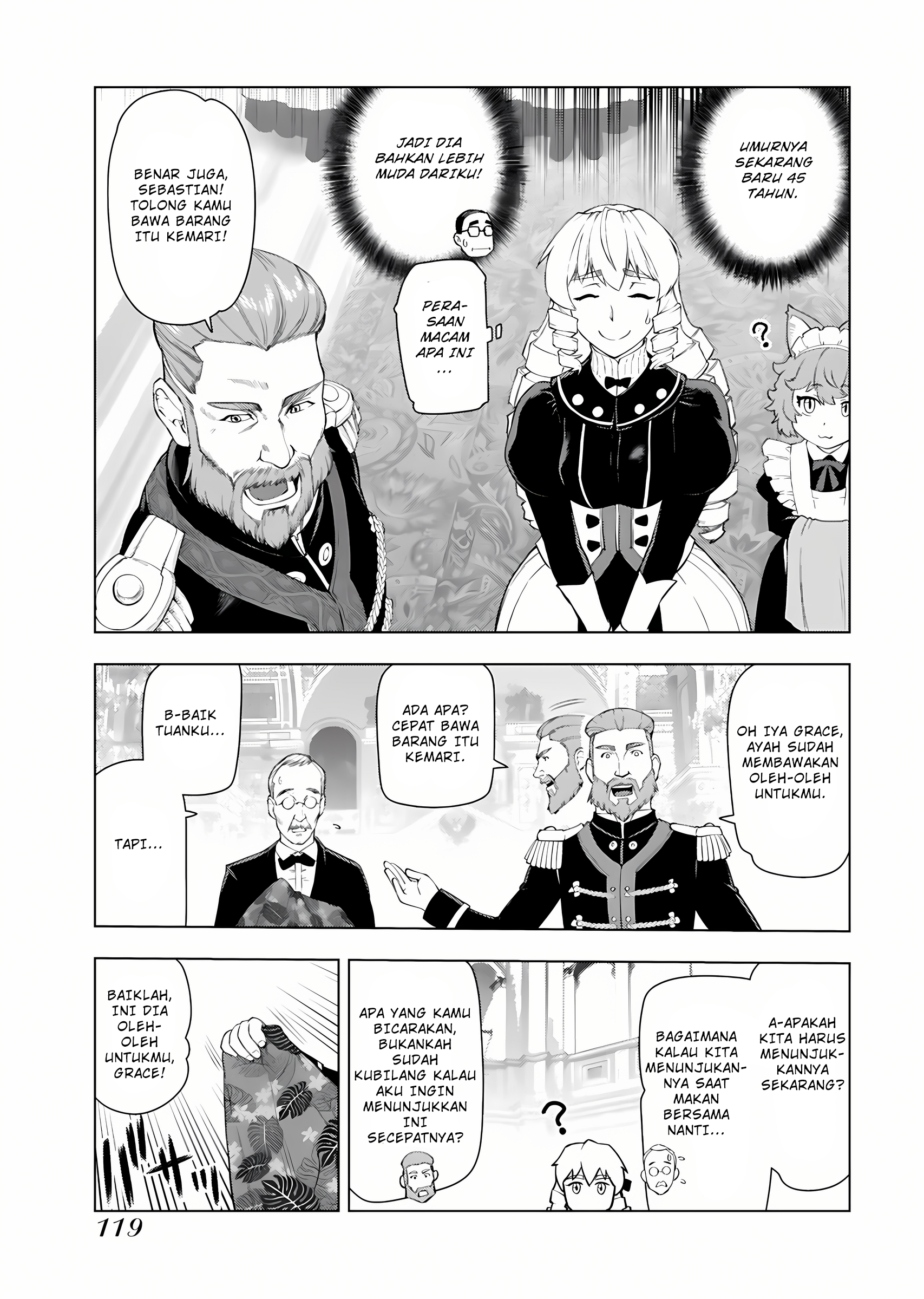 Akuyaku Reijou Tensei Ojisan Chapter 13 - halaman 6