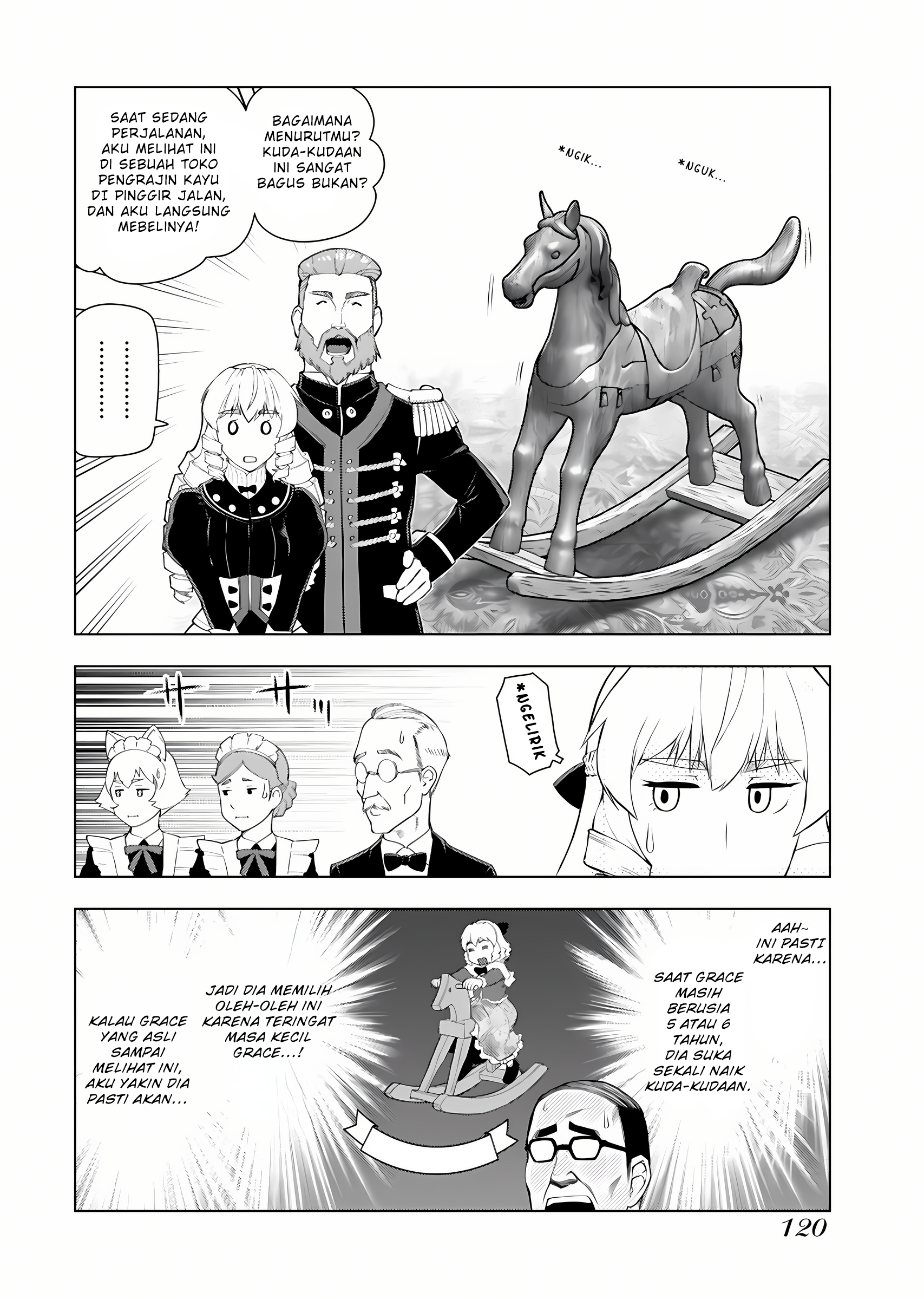 Akuyaku Reijou Tensei Ojisan Chapter 13 - halaman 7