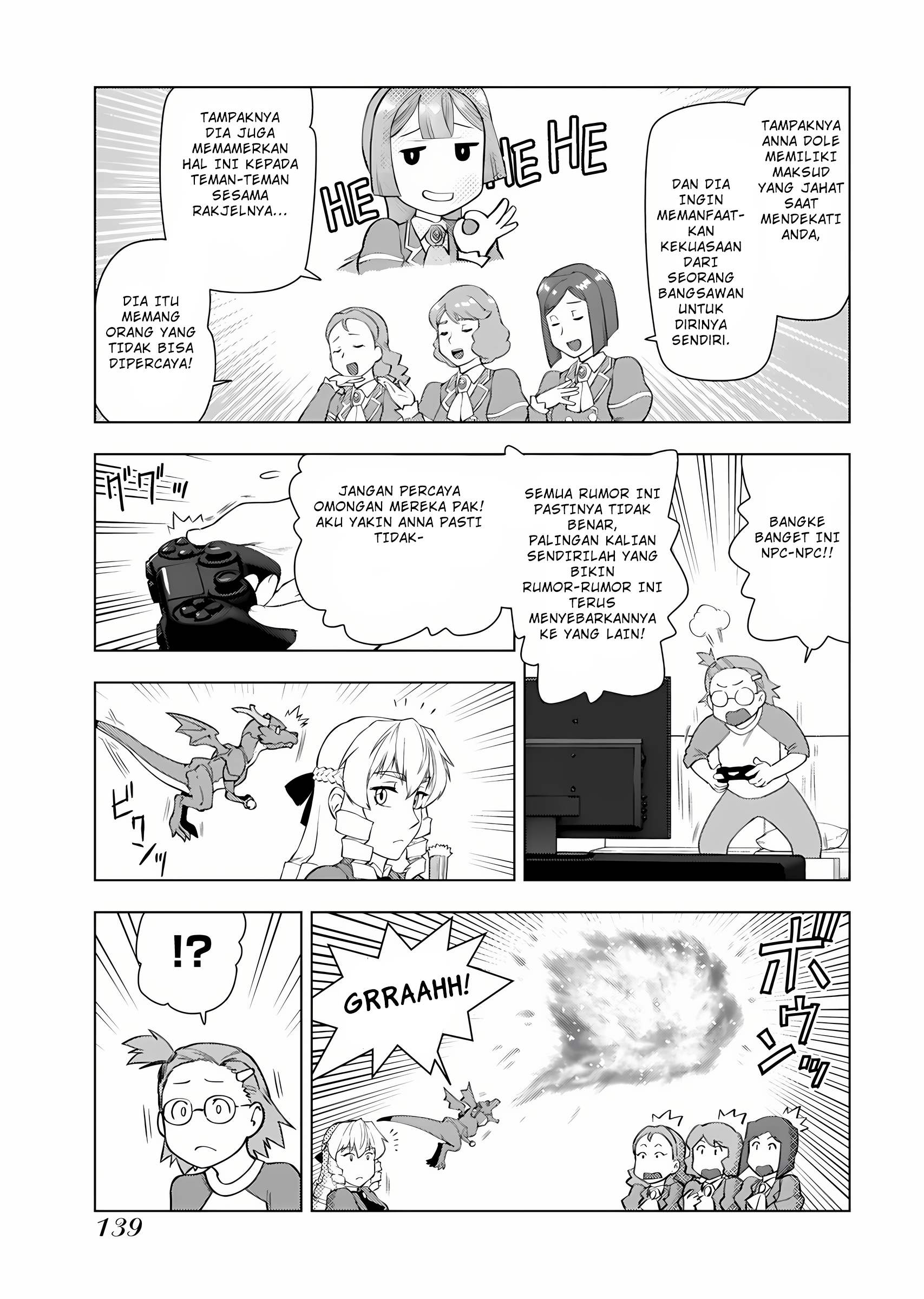 Akuyaku Reijou Tensei Ojisan Chapter 14 - halaman 10