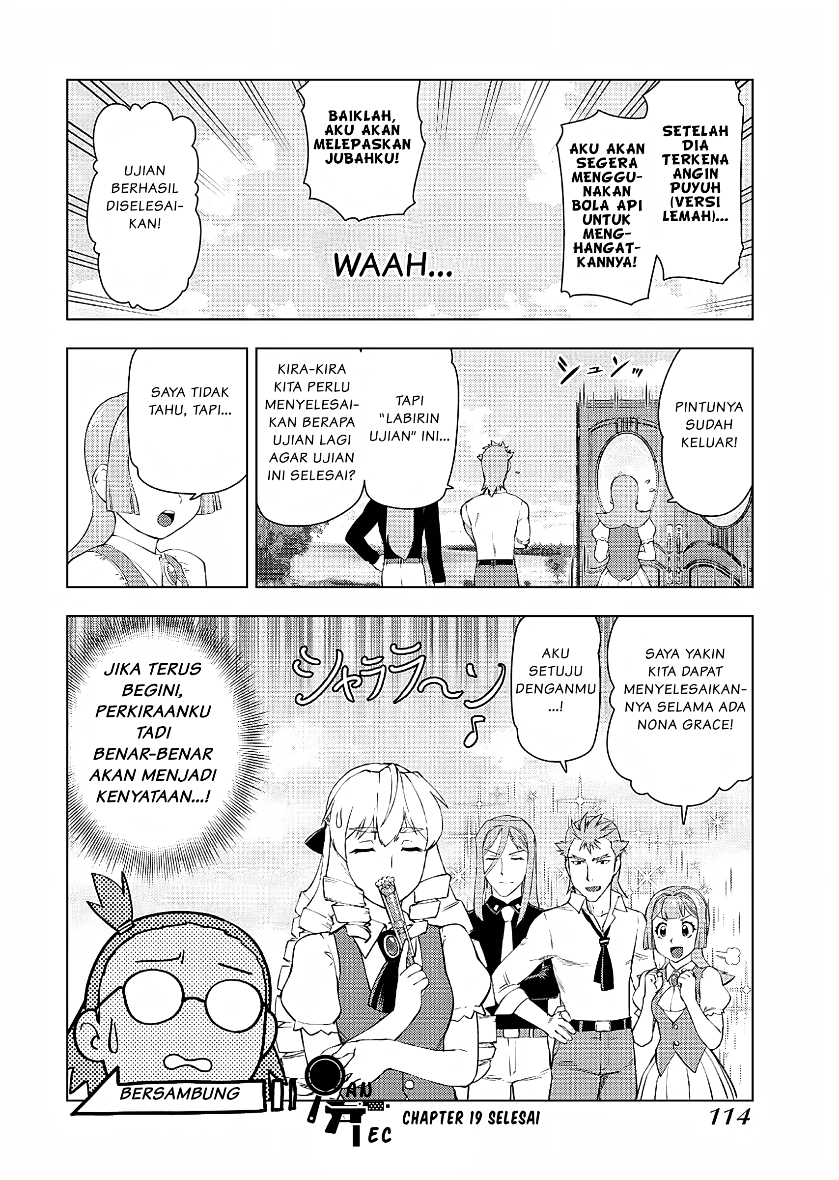 Akuyaku Reijou Tensei Ojisan Chapter 19 - halaman 25
