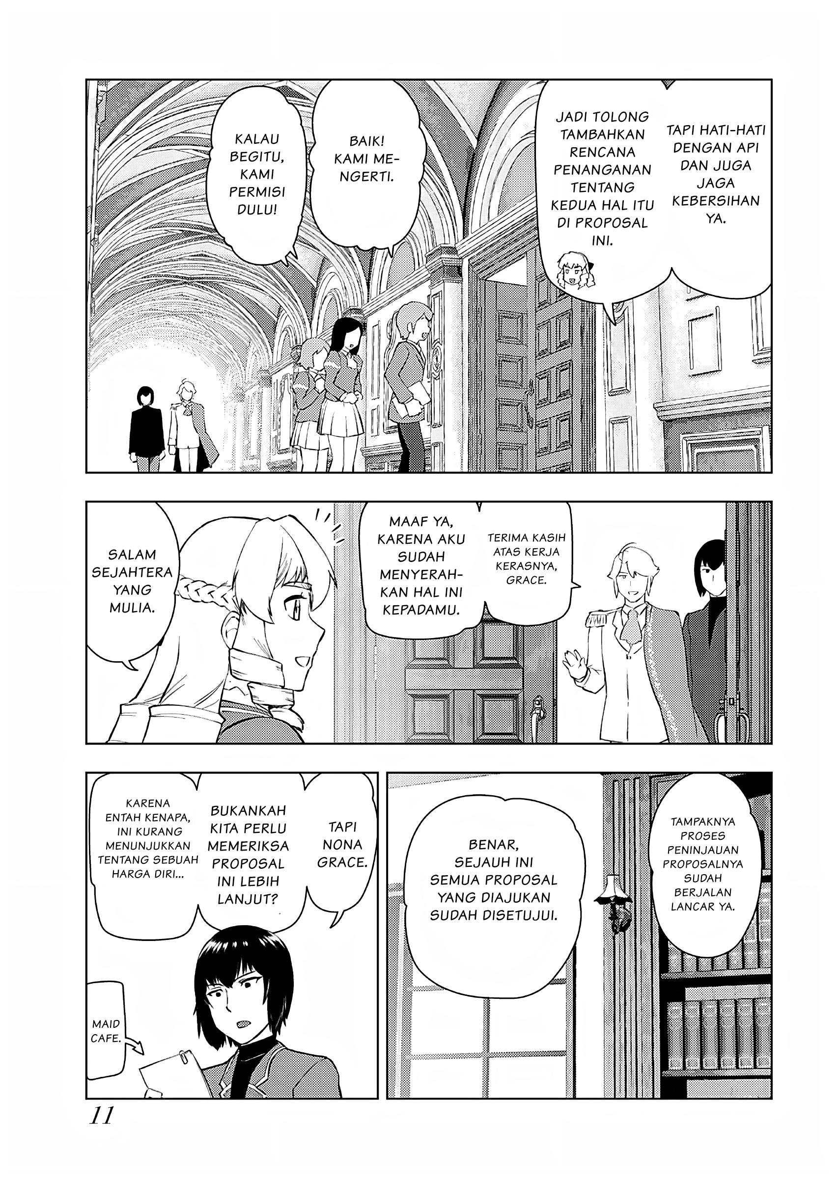 Akuyaku Reijou Tensei Ojisan Chapter 22 - halaman 10