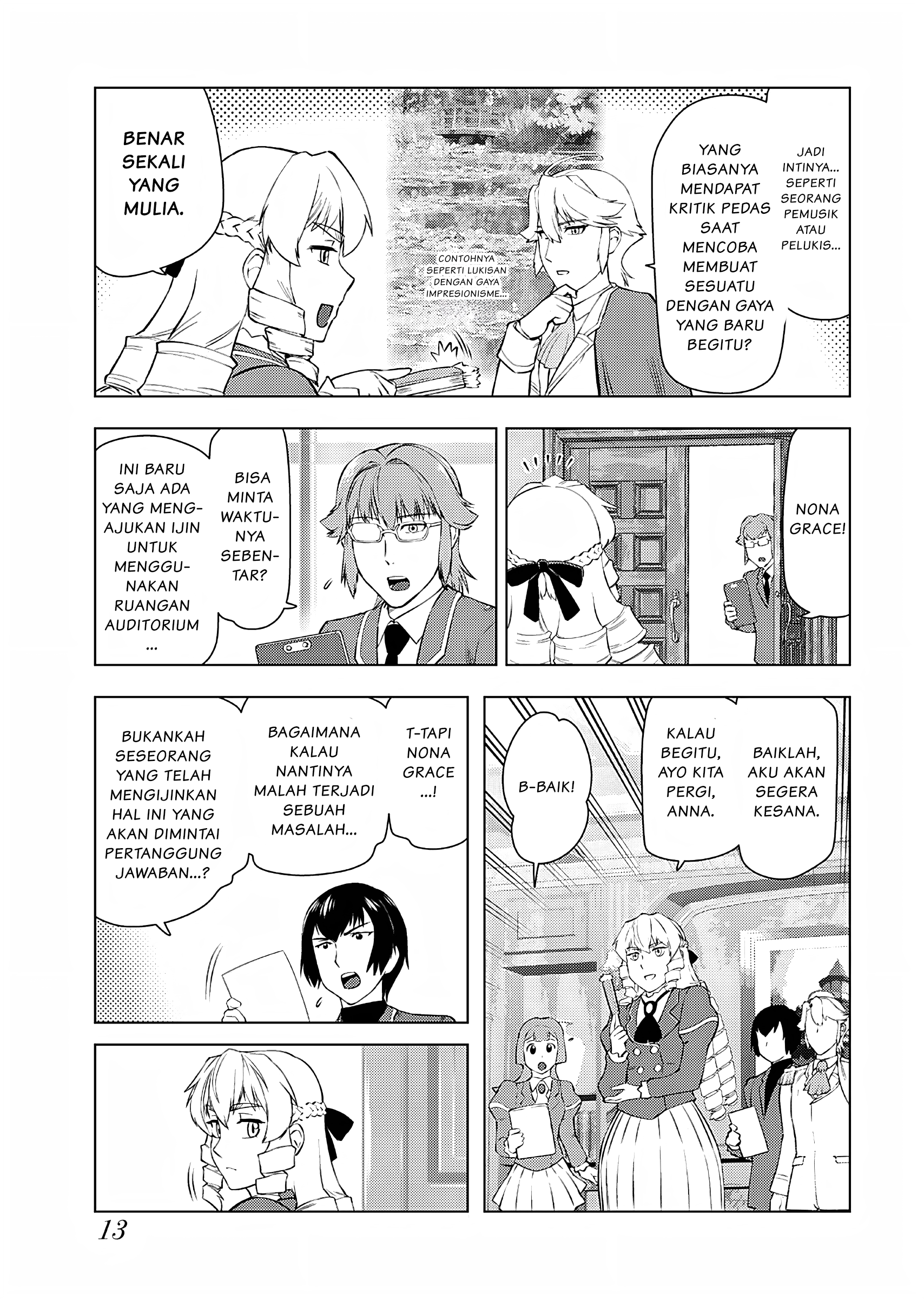 Akuyaku Reijou Tensei Ojisan Chapter 22 - halaman 12