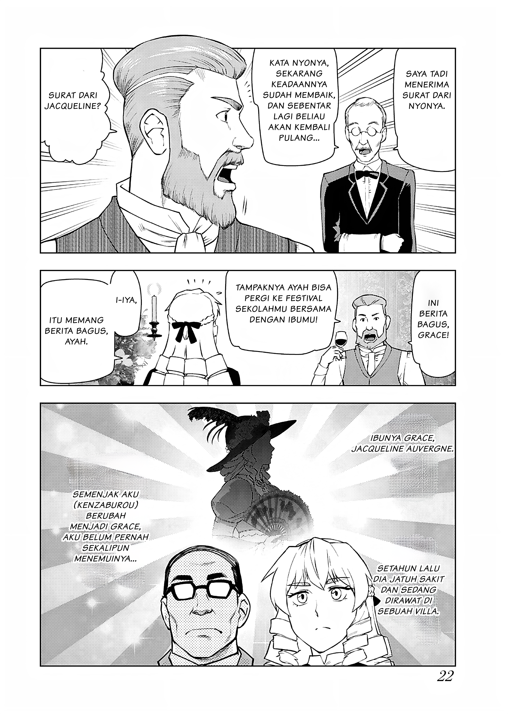 Akuyaku Reijou Tensei Ojisan Chapter 22 - halaman 21