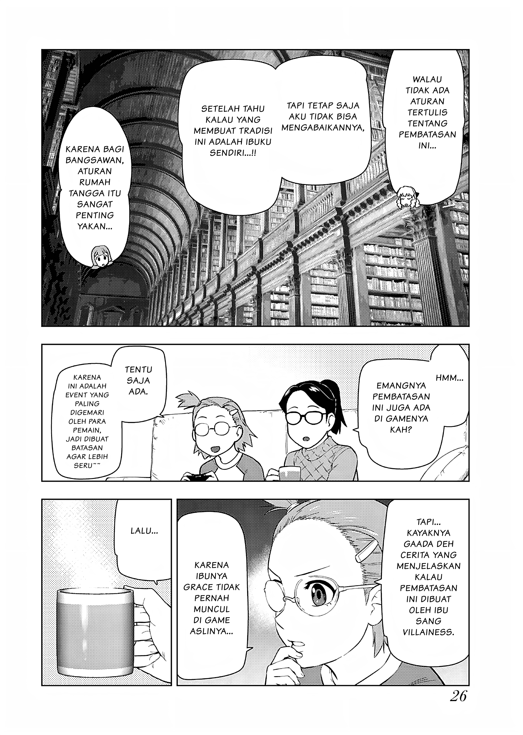 Akuyaku Reijou Tensei Ojisan Chapter 22 - halaman 25