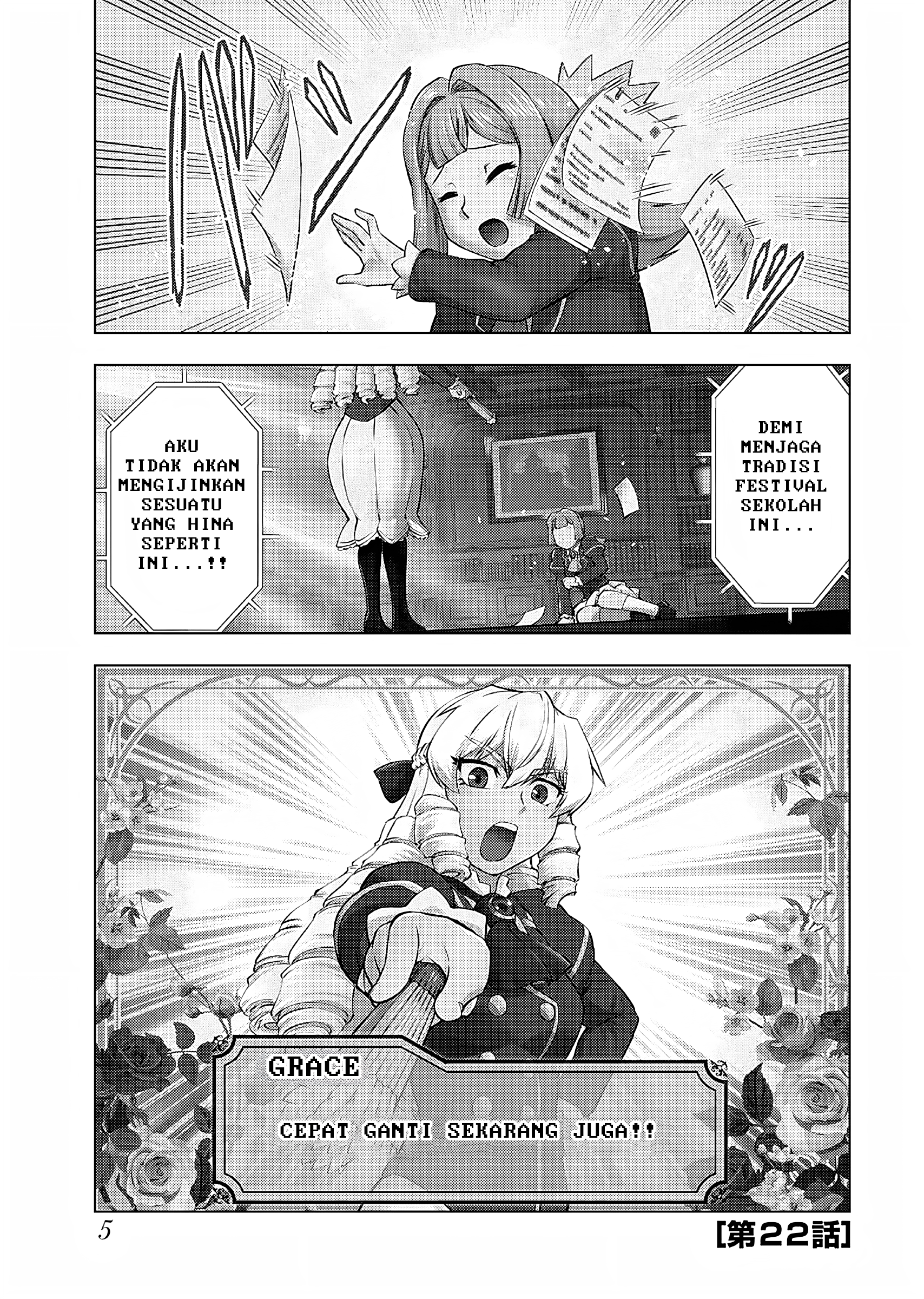 Akuyaku Reijou Tensei Ojisan Chapter 22 - halaman 4