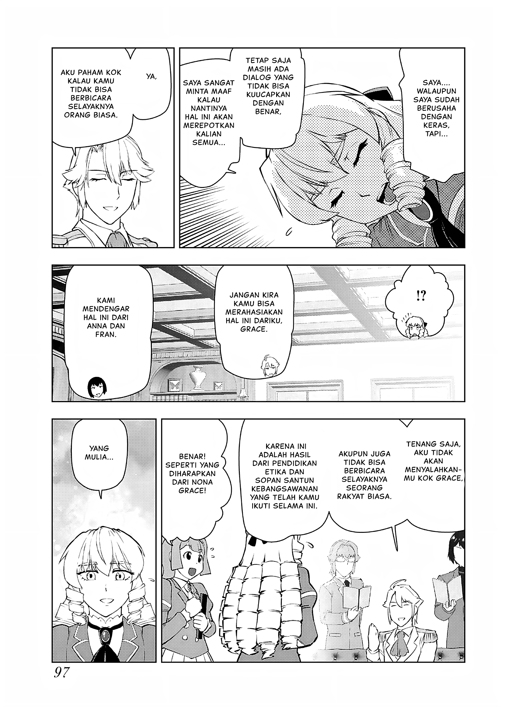 Akuyaku Reijou Tensei Ojisan Chapter 25 - halaman 14