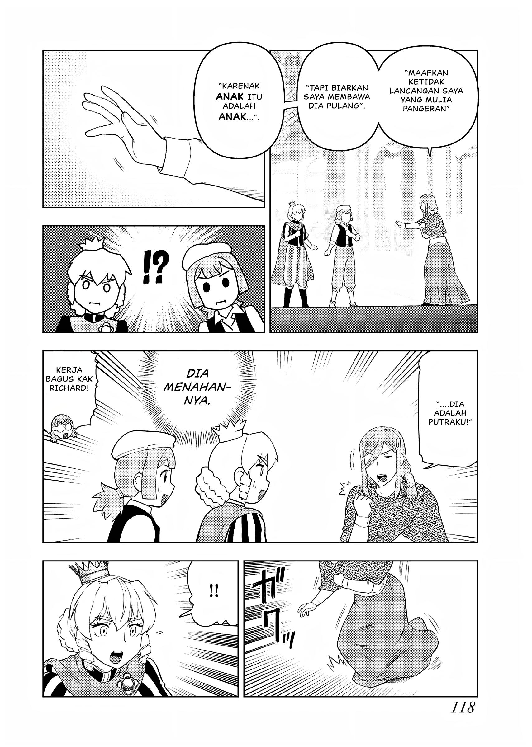Akuyaku Reijou Tensei Ojisan Chapter 26 - halaman 9