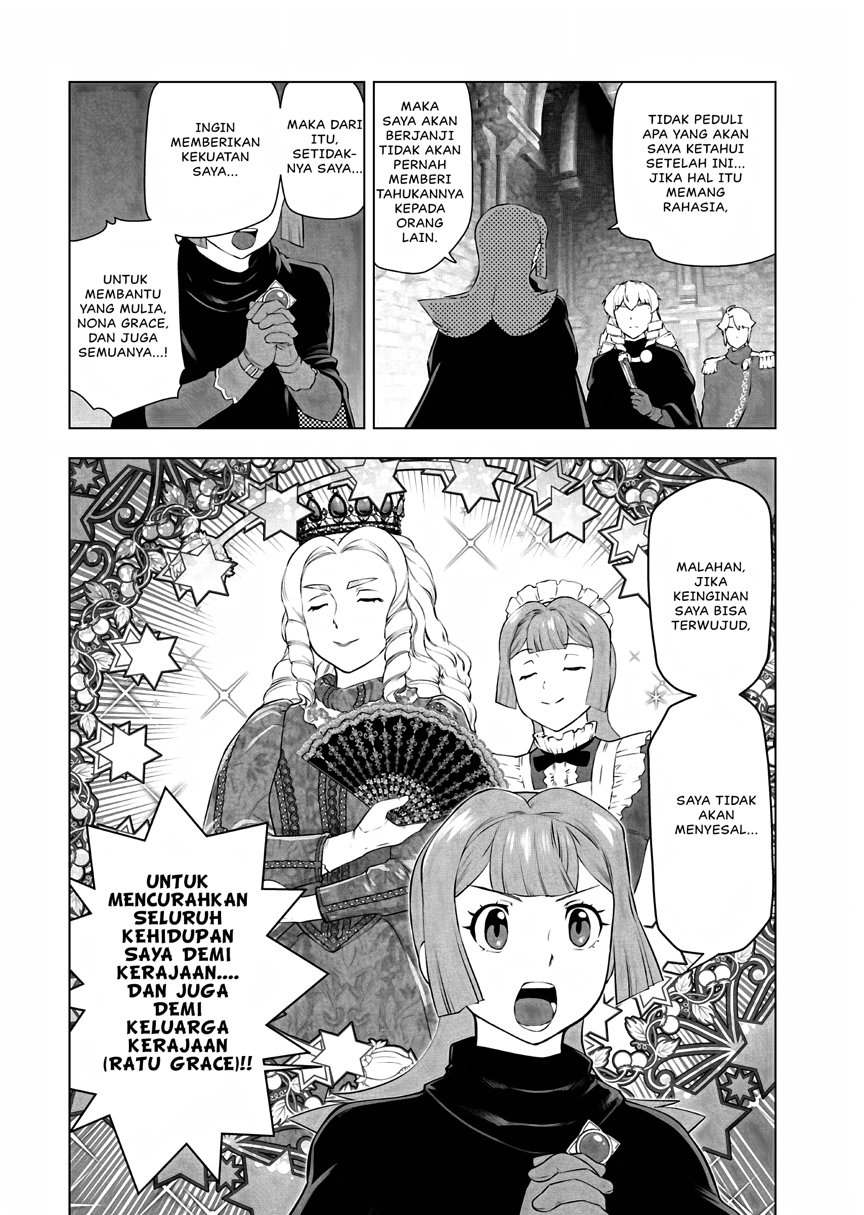 Akuyaku Reijou Tensei Ojisan Chapter 34 - halaman 7
