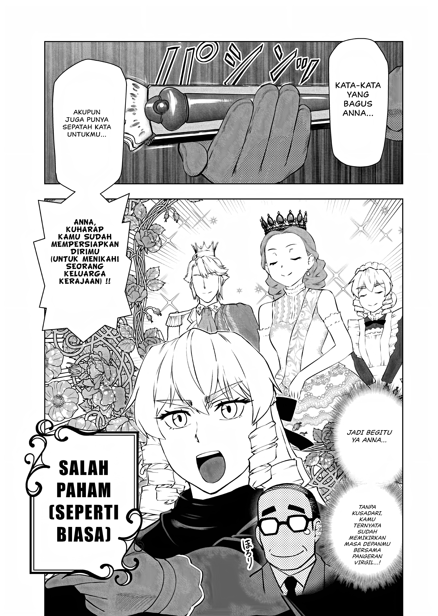 Akuyaku Reijou Tensei Ojisan Chapter 34 - halaman 8