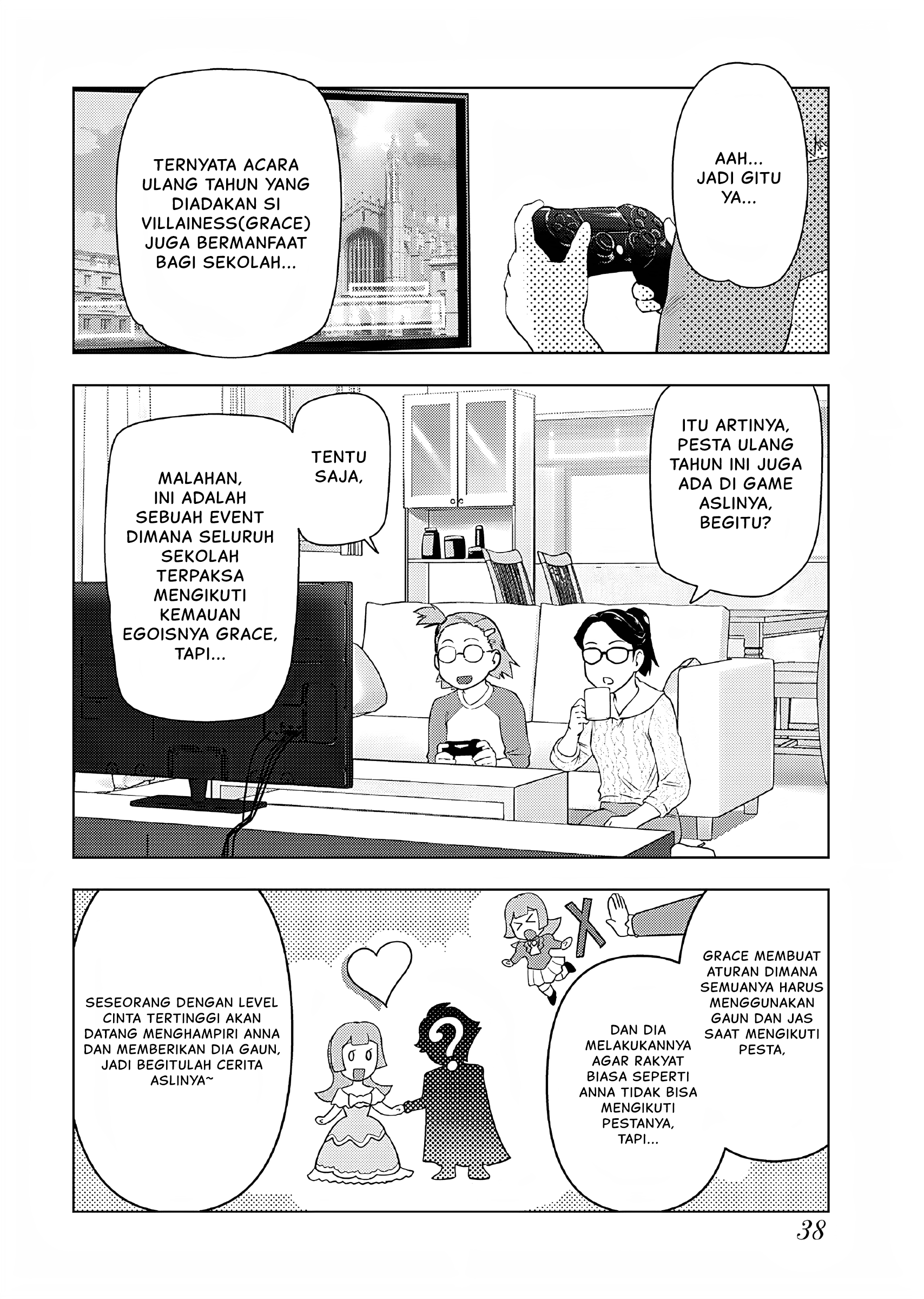 Akuyaku Reijou Tensei Ojisan Chapter 36 - halaman 5