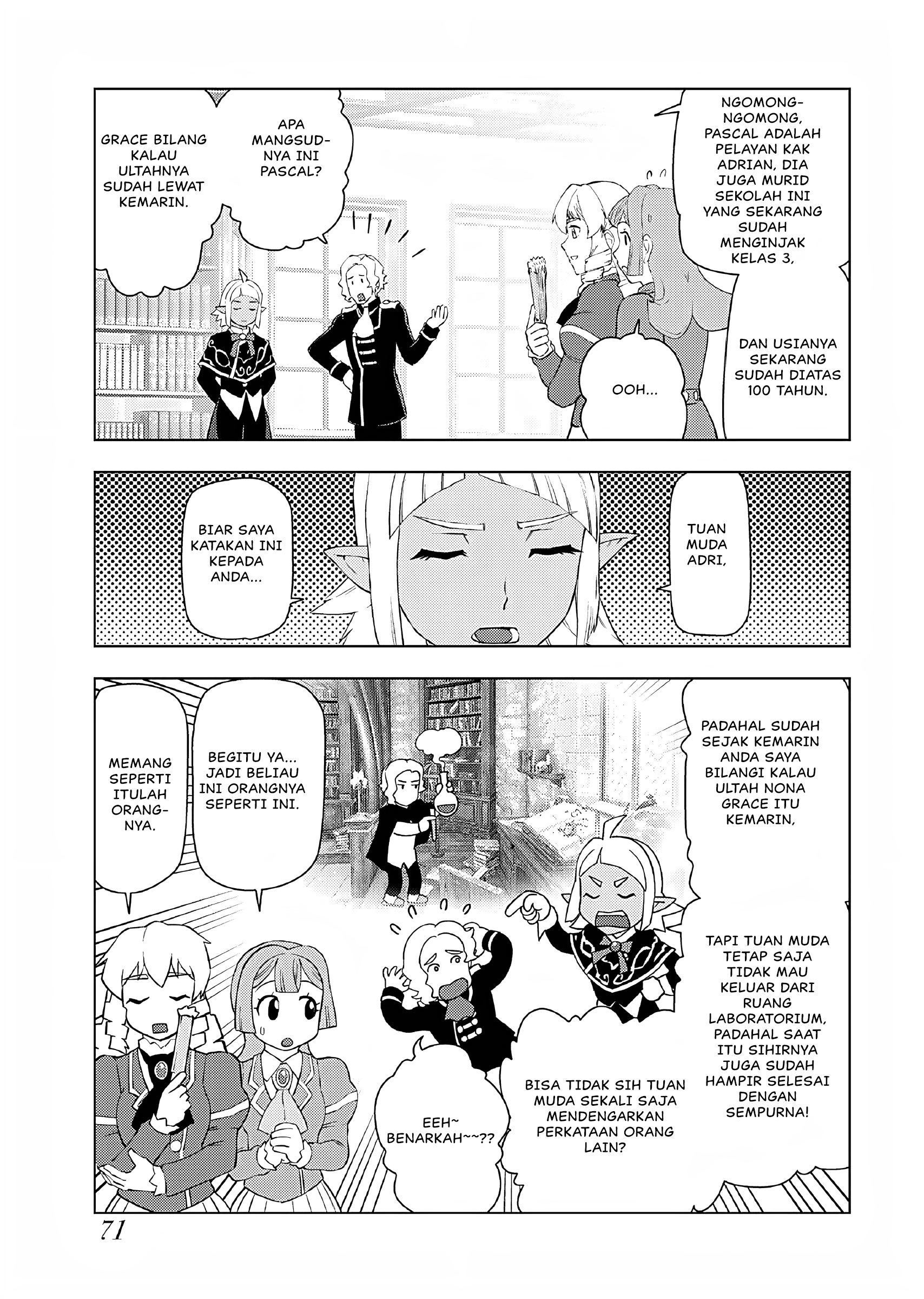 Akuyaku Reijou Tensei Ojisan Chapter 37 - halaman 14
