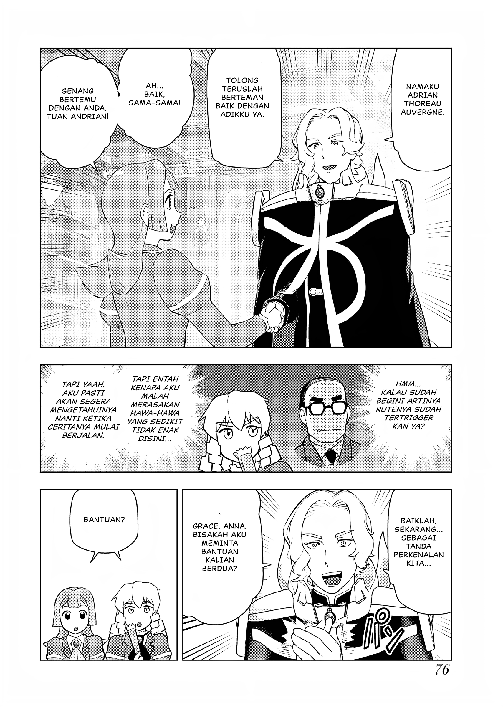 Akuyaku Reijou Tensei Ojisan Chapter 37 - halaman 19