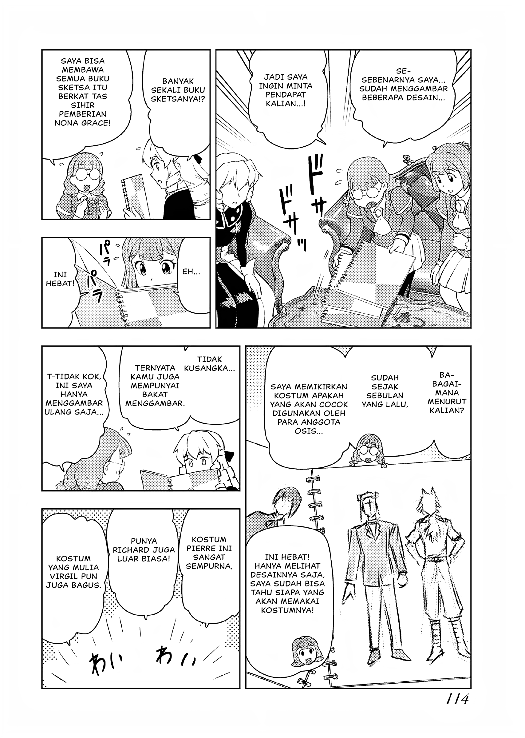 Akuyaku Reijou Tensei Ojisan Chapter 39 - halaman 9