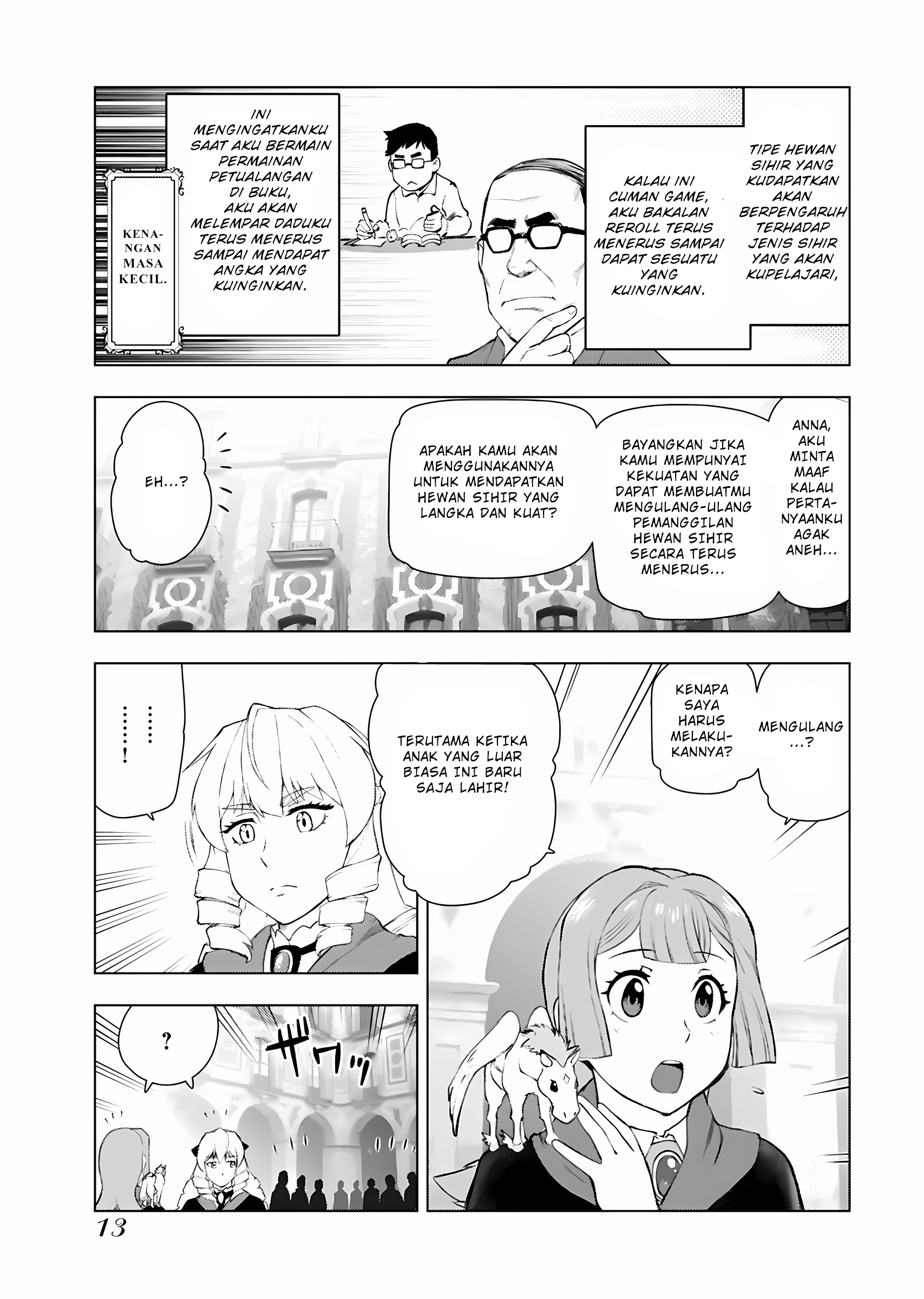 Akuyaku Reijou Tensei Ojisan Chapter 8 - halaman 12