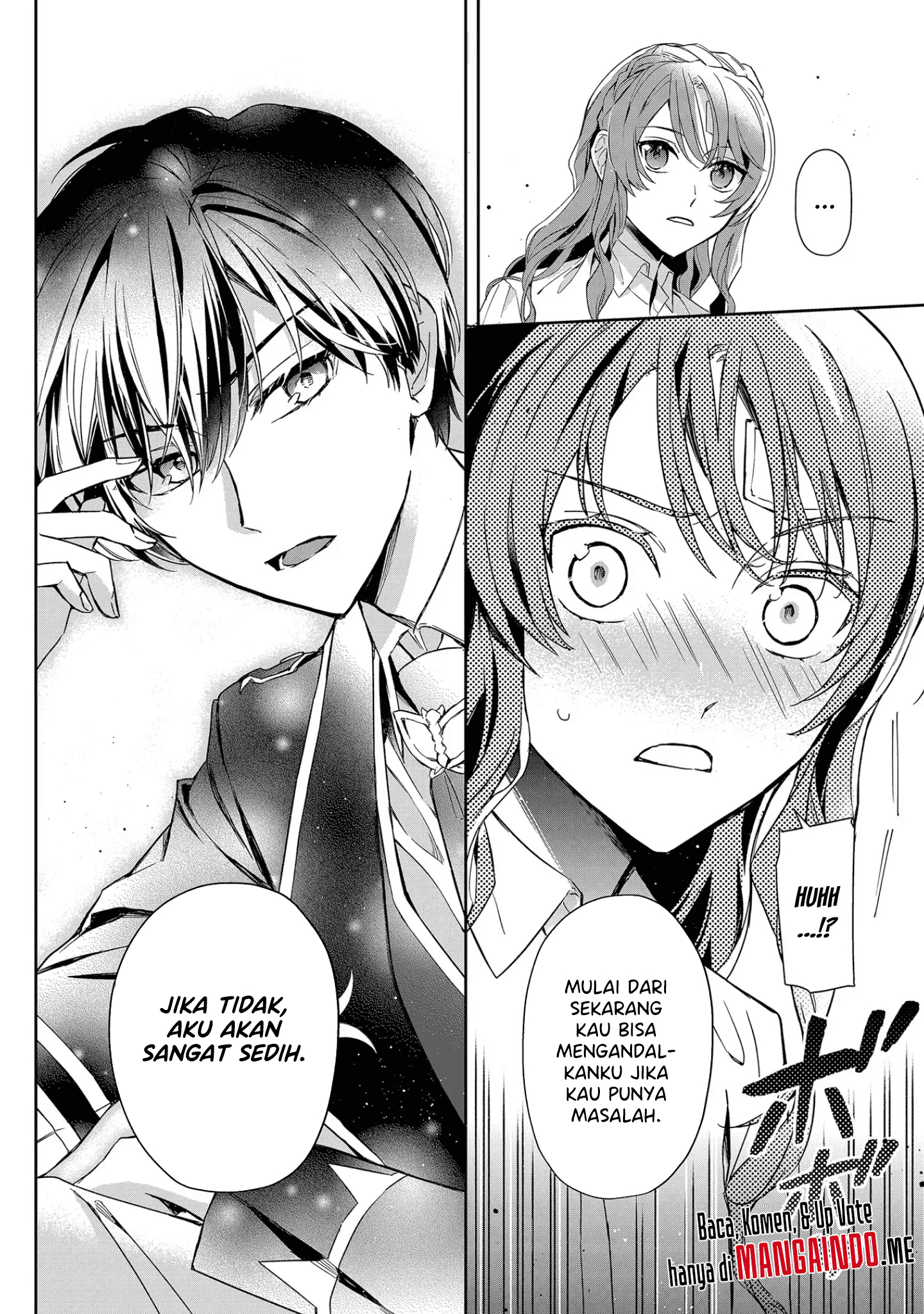 Akuyaku Reijou to Akuyaku Reisoku ga, Deatte Koi ni Ochita nara: Nanashi no Seirei to Keiyaku shite Oidasareta Reijou wa, Kyou mo Reisoku to Kisoiatteiru you desu Chapter 7 - halaman 11