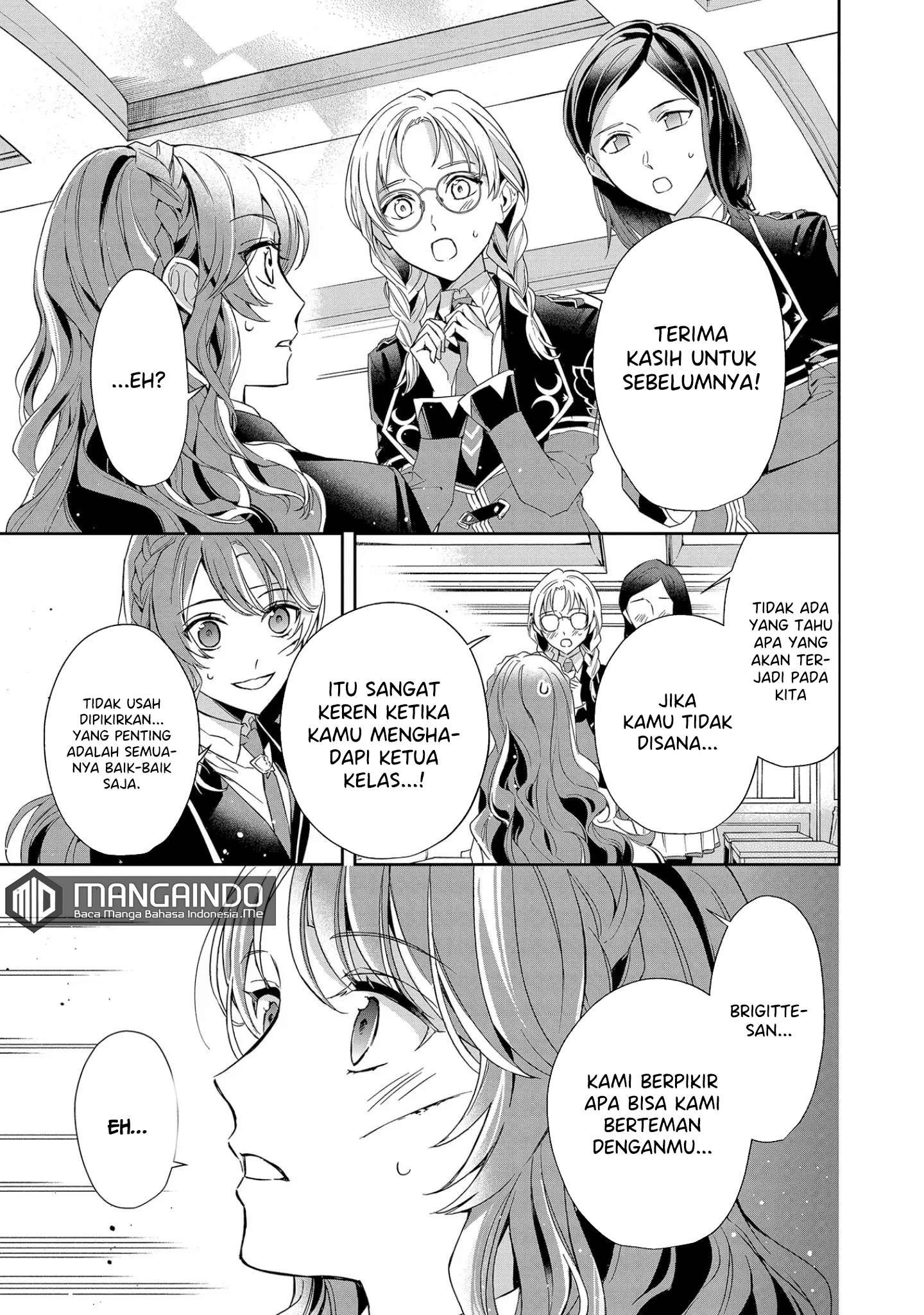 Akuyaku Reijou to Akuyaku Reisoku ga, Deatte Koi ni Ochita nara: Nanashi no Seirei to Keiyaku shite Oidasareta Reijou wa, Kyou mo Reisoku to Kisoiatteiru you desu Chapter 7 - halaman 18