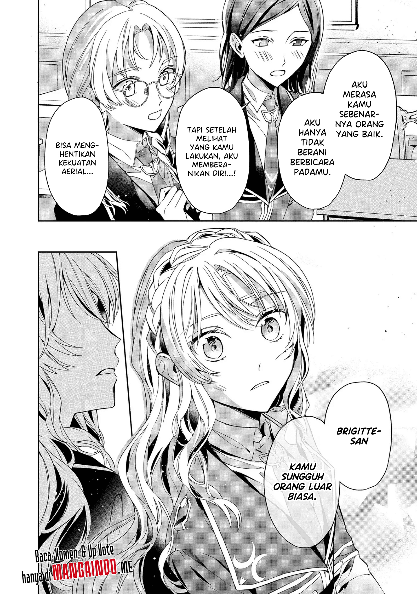 Akuyaku Reijou to Akuyaku Reisoku ga, Deatte Koi ni Ochita nara: Nanashi no Seirei to Keiyaku shite Oidasareta Reijou wa, Kyou mo Reisoku to Kisoiatteiru you desu Chapter 7 - halaman 19