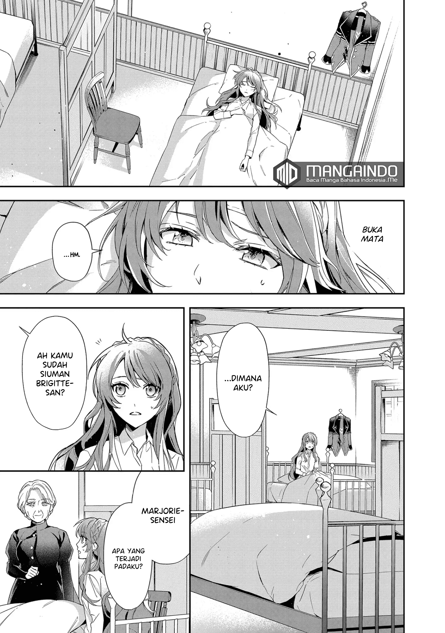 Akuyaku Reijou to Akuyaku Reisoku ga, Deatte Koi ni Ochita nara: Nanashi no Seirei to Keiyaku shite Oidasareta Reijou wa, Kyou mo Reisoku to Kisoiatteiru you desu Chapter 7 - halaman 2