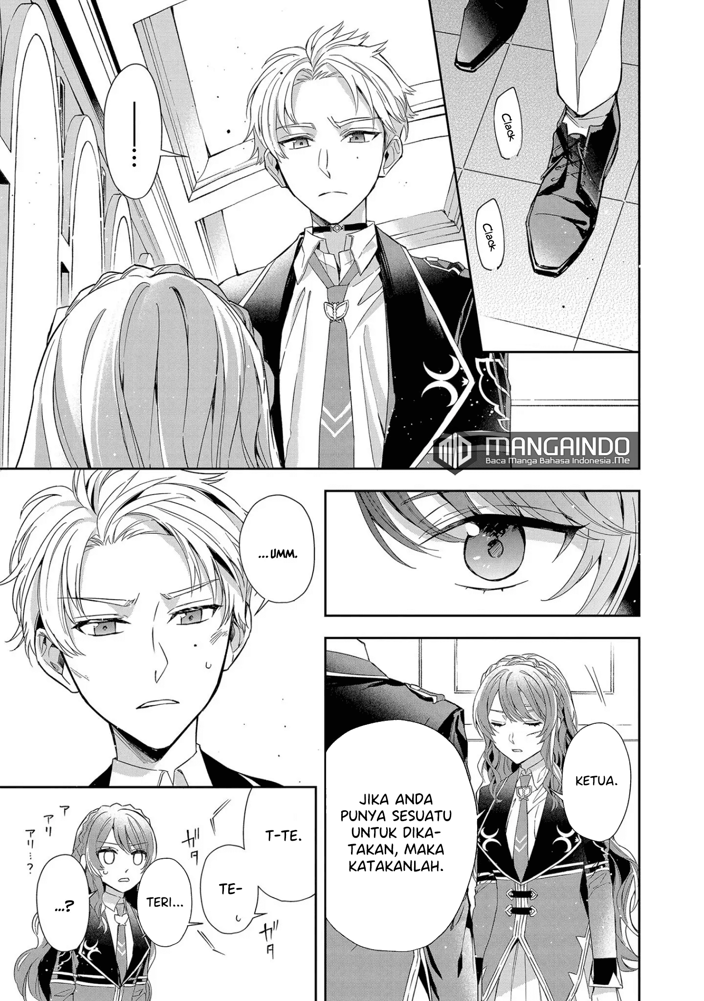 Akuyaku Reijou to Akuyaku Reisoku ga, Deatte Koi ni Ochita nara: Nanashi no Seirei to Keiyaku shite Oidasareta Reijou wa, Kyou mo Reisoku to Kisoiatteiru you desu Chapter 7 - halaman 22