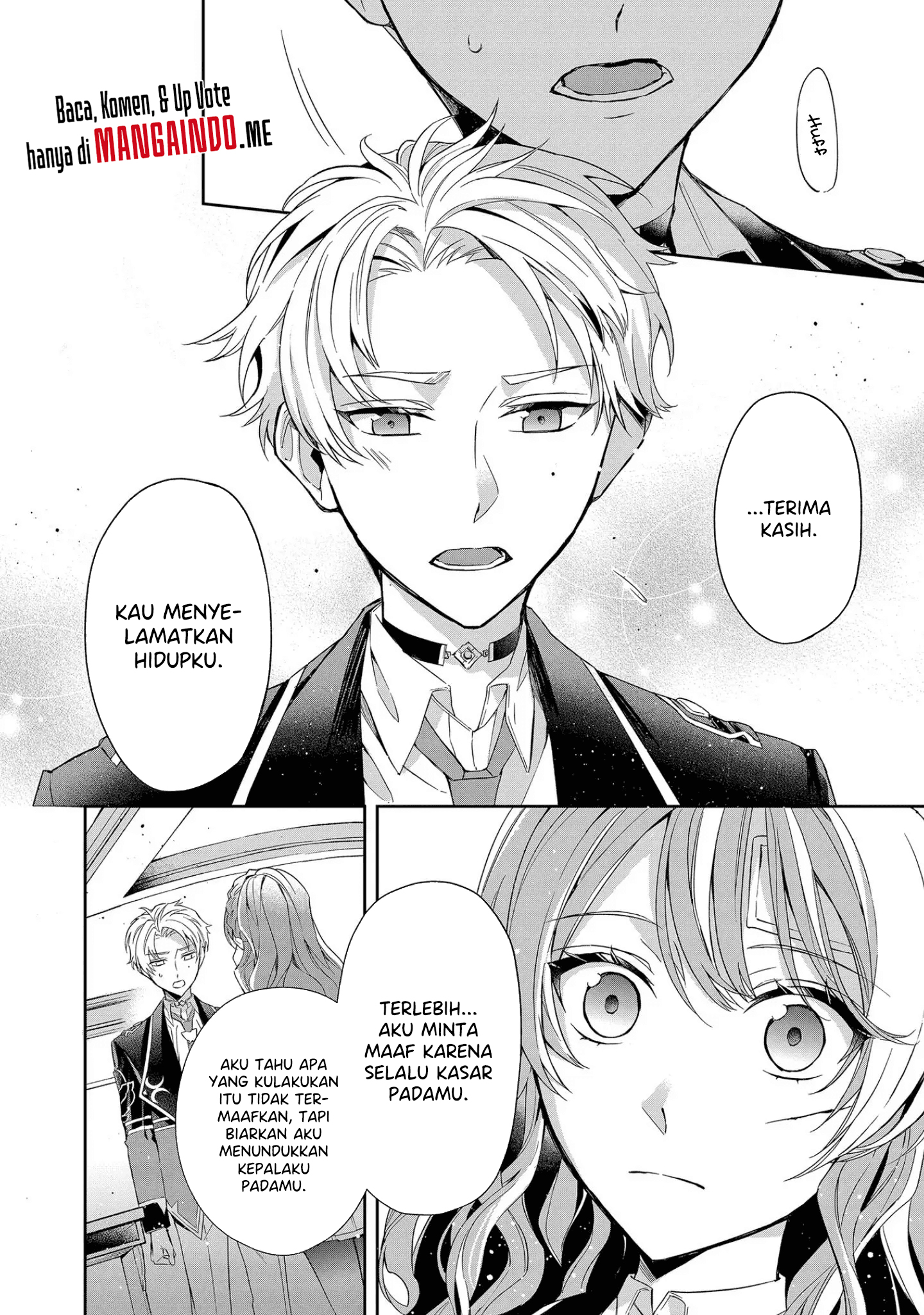 Akuyaku Reijou to Akuyaku Reisoku ga, Deatte Koi ni Ochita nara: Nanashi no Seirei to Keiyaku shite Oidasareta Reijou wa, Kyou mo Reisoku to Kisoiatteiru you desu Chapter 7 - halaman 23