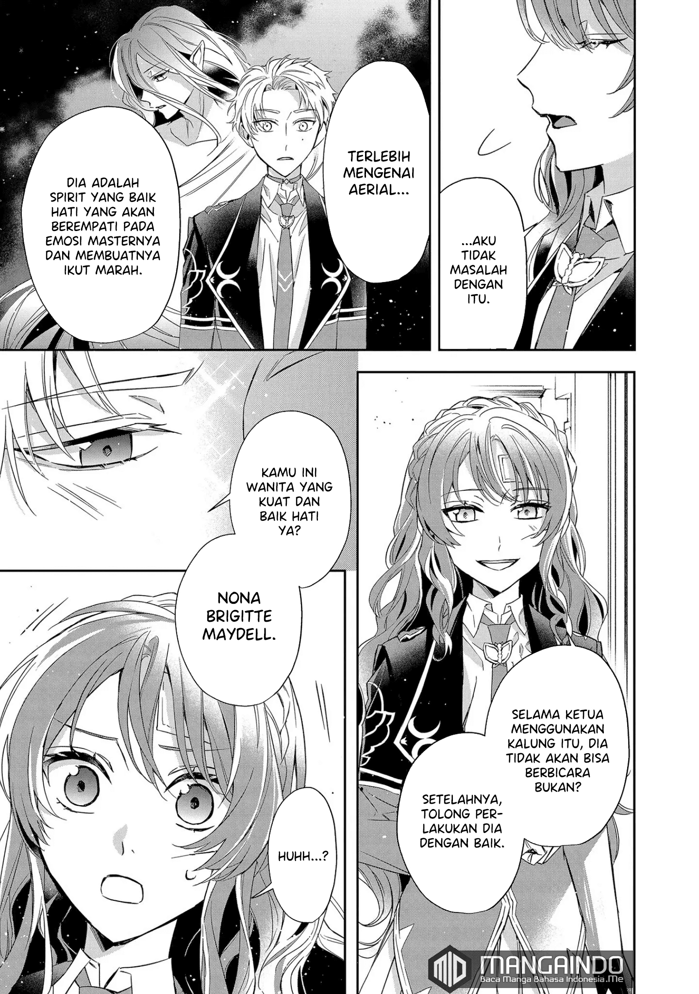 Akuyaku Reijou to Akuyaku Reisoku ga, Deatte Koi ni Ochita nara: Nanashi no Seirei to Keiyaku shite Oidasareta Reijou wa, Kyou mo Reisoku to Kisoiatteiru you desu Chapter 7 - halaman 26