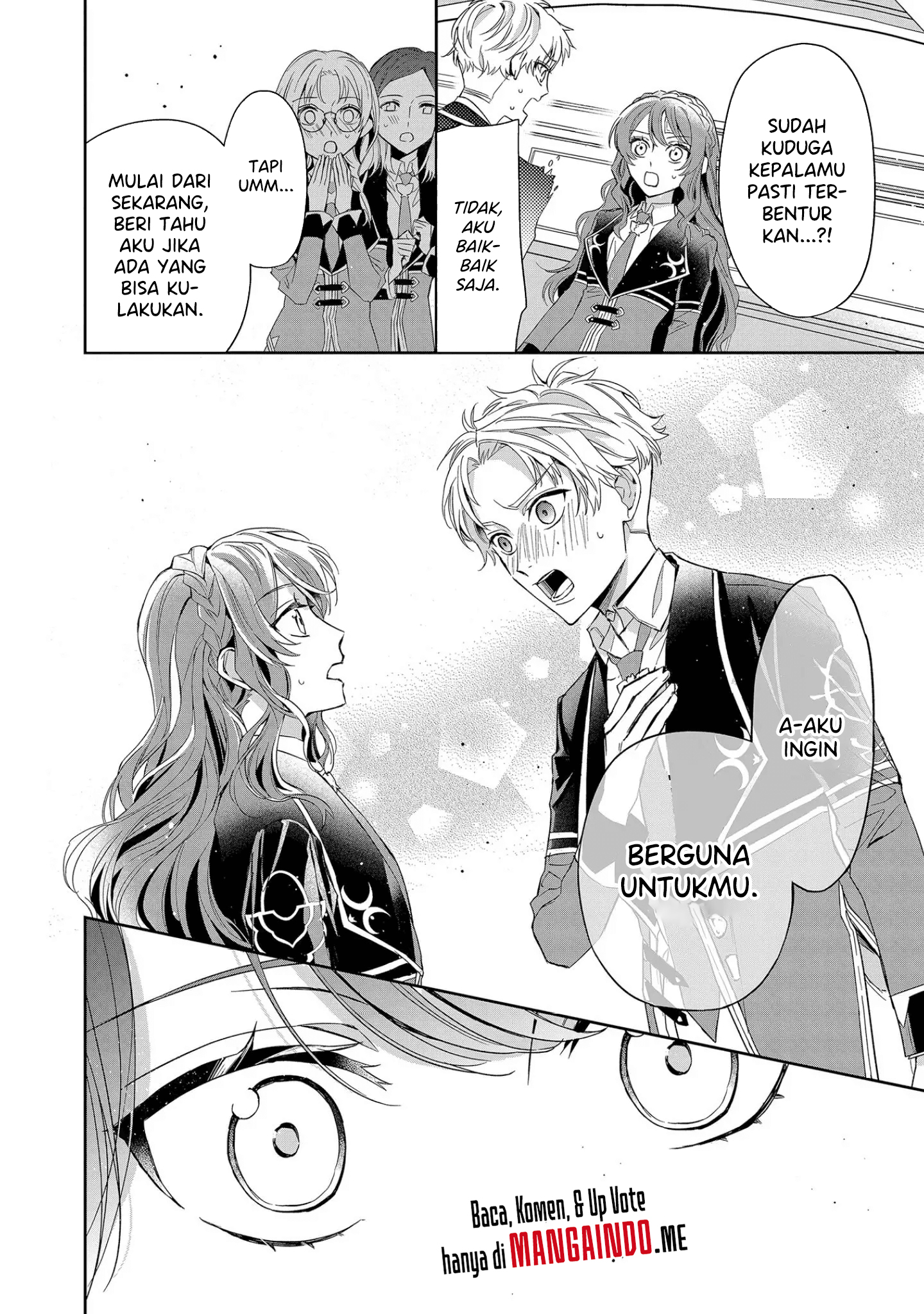 Akuyaku Reijou to Akuyaku Reisoku ga, Deatte Koi ni Ochita nara: Nanashi no Seirei to Keiyaku shite Oidasareta Reijou wa, Kyou mo Reisoku to Kisoiatteiru you desu Chapter 7 - halaman 27