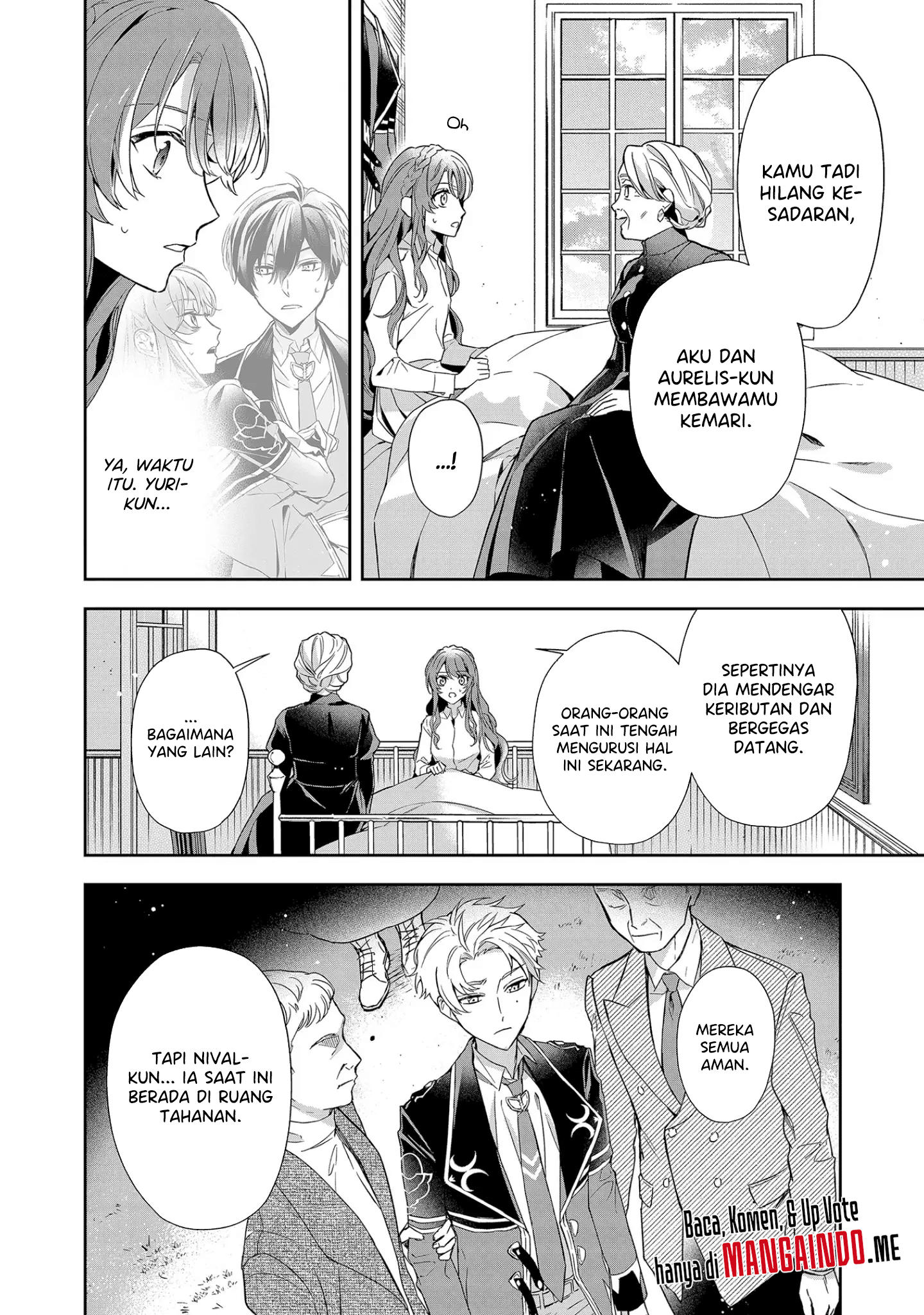 Akuyaku Reijou to Akuyaku Reisoku ga, Deatte Koi ni Ochita nara: Nanashi no Seirei to Keiyaku shite Oidasareta Reijou wa, Kyou mo Reisoku to Kisoiatteiru you desu Chapter 7 - halaman 3