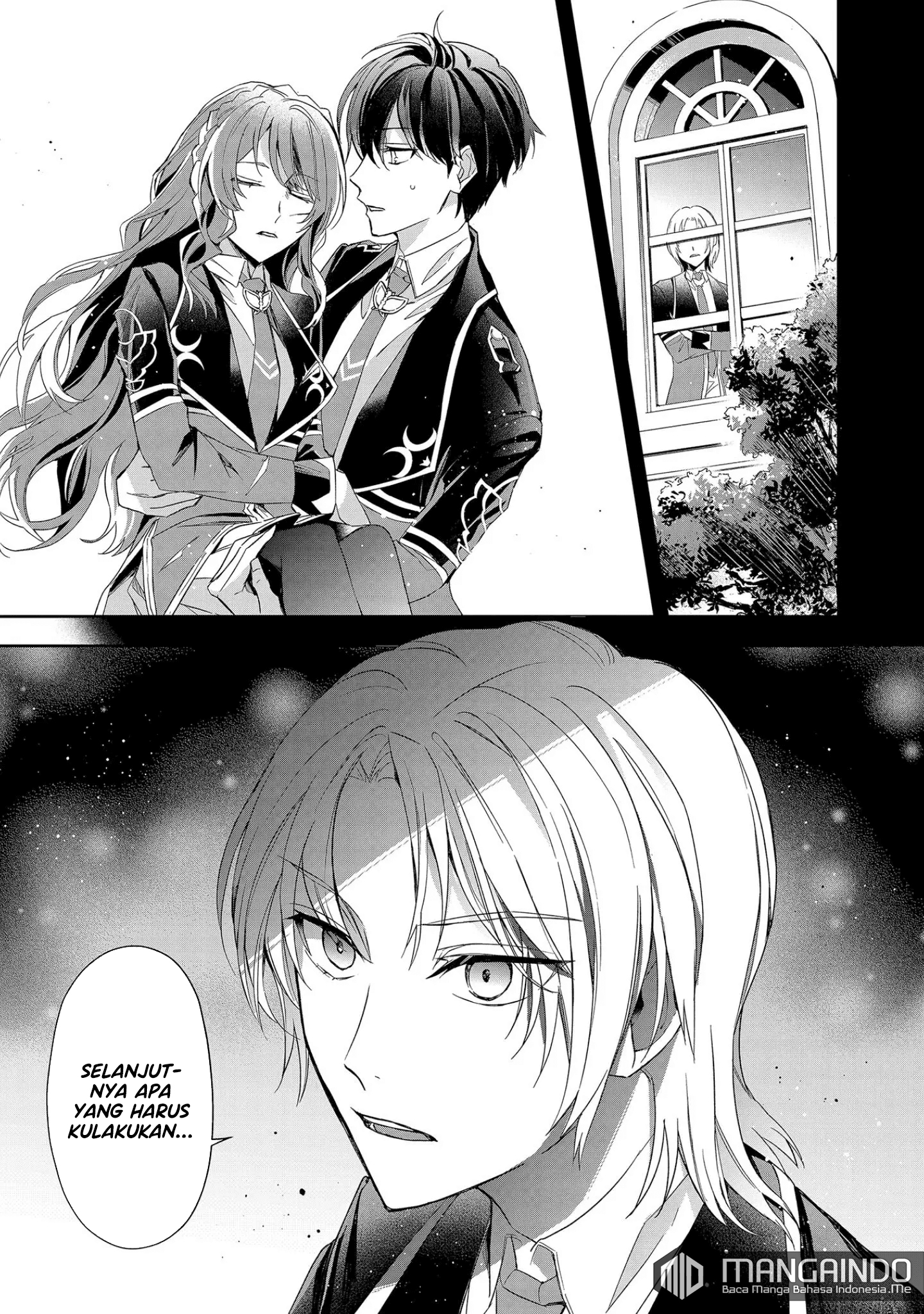 Akuyaku Reijou to Akuyaku Reisoku ga, Deatte Koi ni Ochita nara: Nanashi no Seirei to Keiyaku shite Oidasareta Reijou wa, Kyou mo Reisoku to Kisoiatteiru you desu Chapter 7 - halaman 32