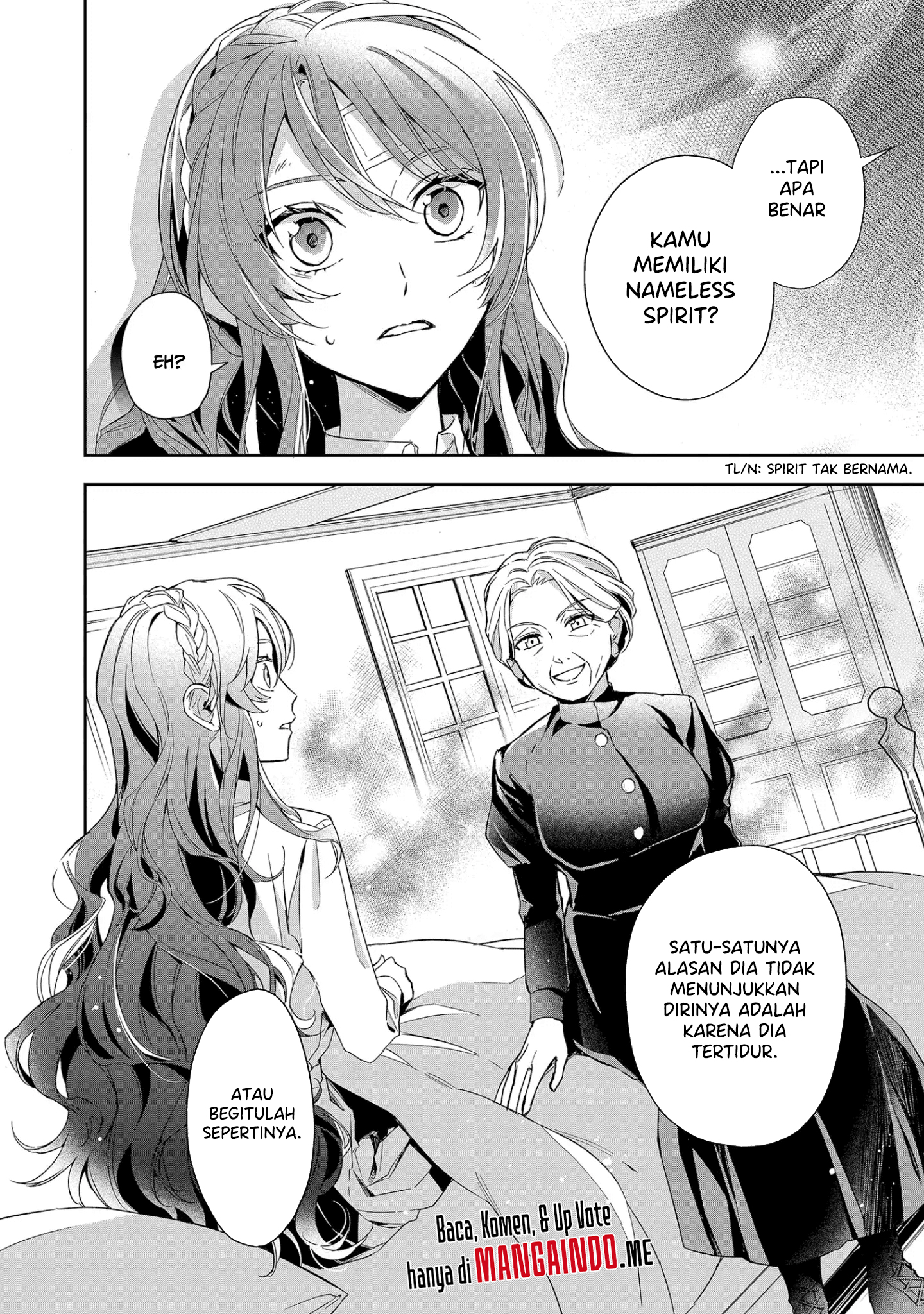 Akuyaku Reijou to Akuyaku Reisoku ga, Deatte Koi ni Ochita nara: Nanashi no Seirei to Keiyaku shite Oidasareta Reijou wa, Kyou mo Reisoku to Kisoiatteiru you desu Chapter 7 - halaman 5