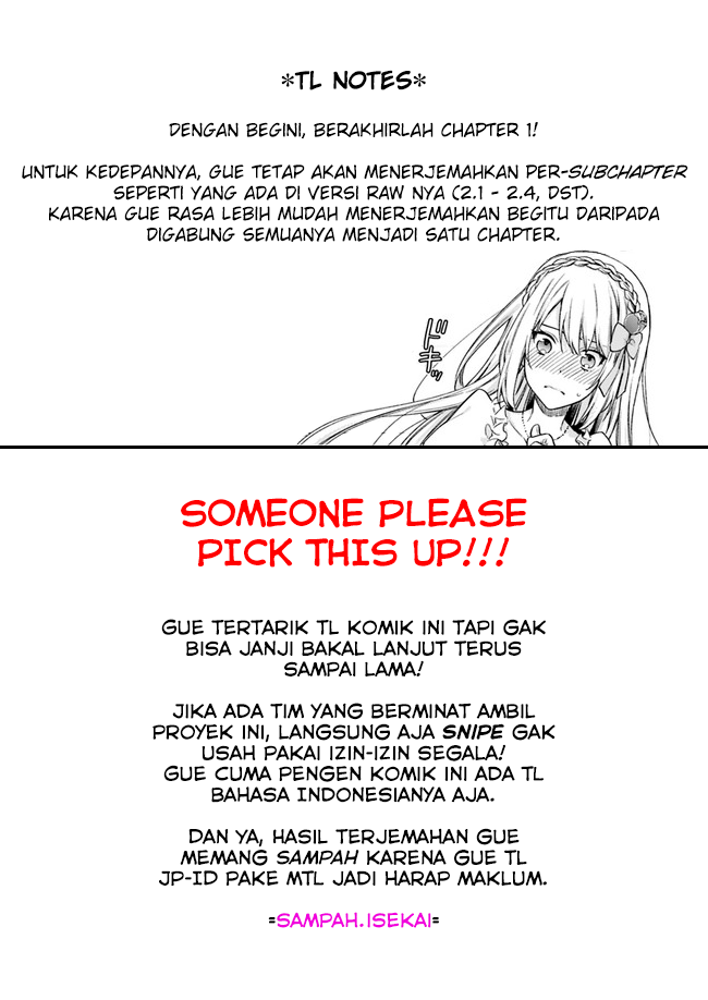 Akuyaku Reijou wa Kiraware Kizoku ni Koi wo Suru Chapter 1.5 - halaman 10