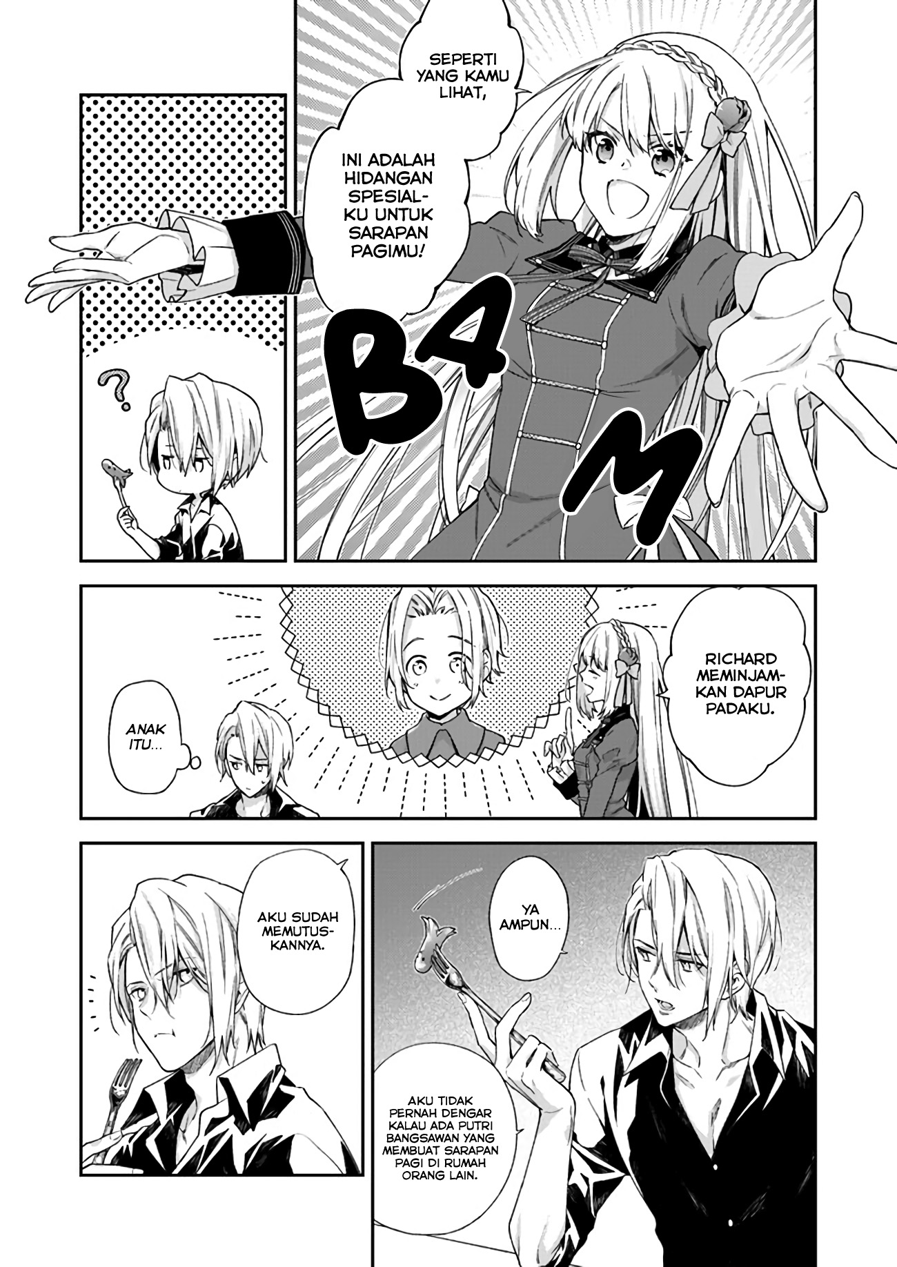 Akuyaku Reijou wa Kiraware Kizoku ni Koi wo Suru Chapter 5 - halaman 4