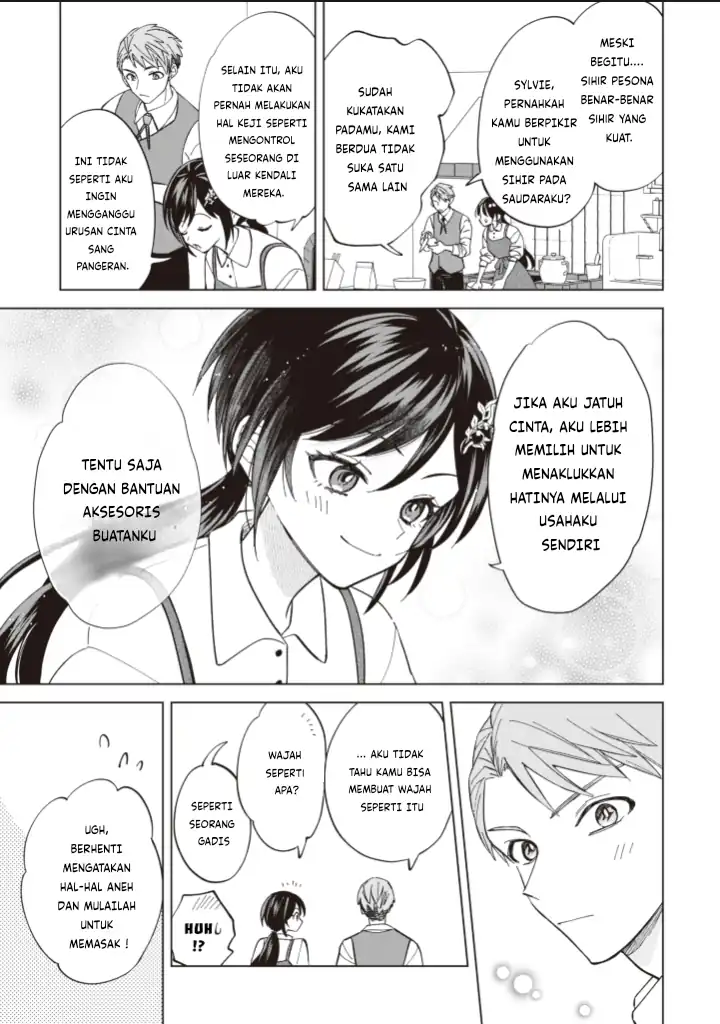 Akuyaku Reijou wa Slow Life o Enjoy Shitai!: Yatto Kon’yaku Hakisareta no ni, Daini Ouji ga Meccha Stalker Shitekurun desu kedo Chapter 7 - halaman 21