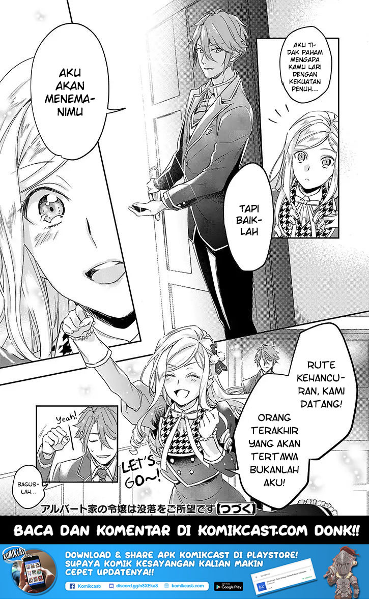 Albert-ke no Reijou wa Botsuraku wo Goshomou desu Chapter 1 - halaman 18