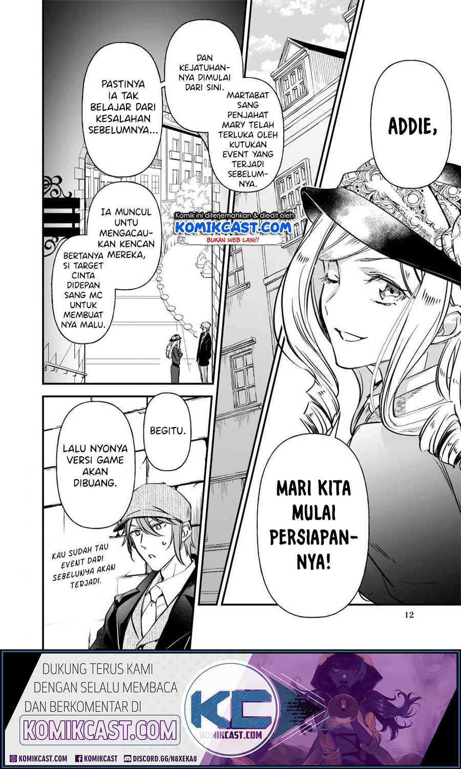Albert-ke no Reijou wa Botsuraku wo Goshomou desu Chapter 10.1 - halaman 12