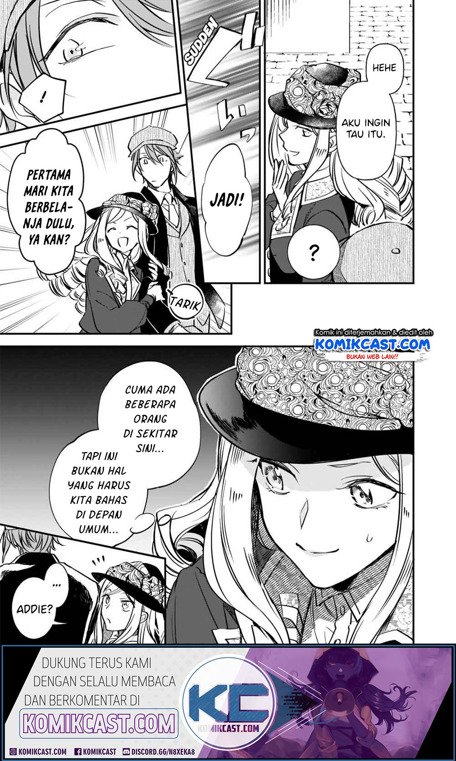 Albert-ke no Reijou wa Botsuraku wo Goshomou desu Chapter 10.1 - halaman 13